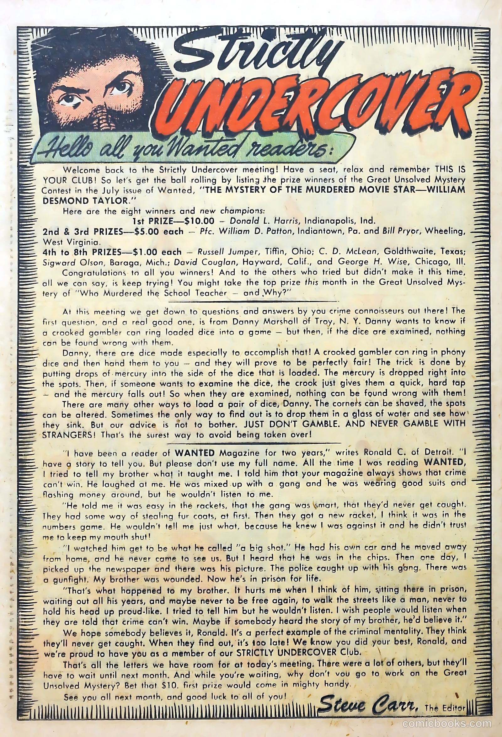 Wanted Comics #43 — page 20 of 36