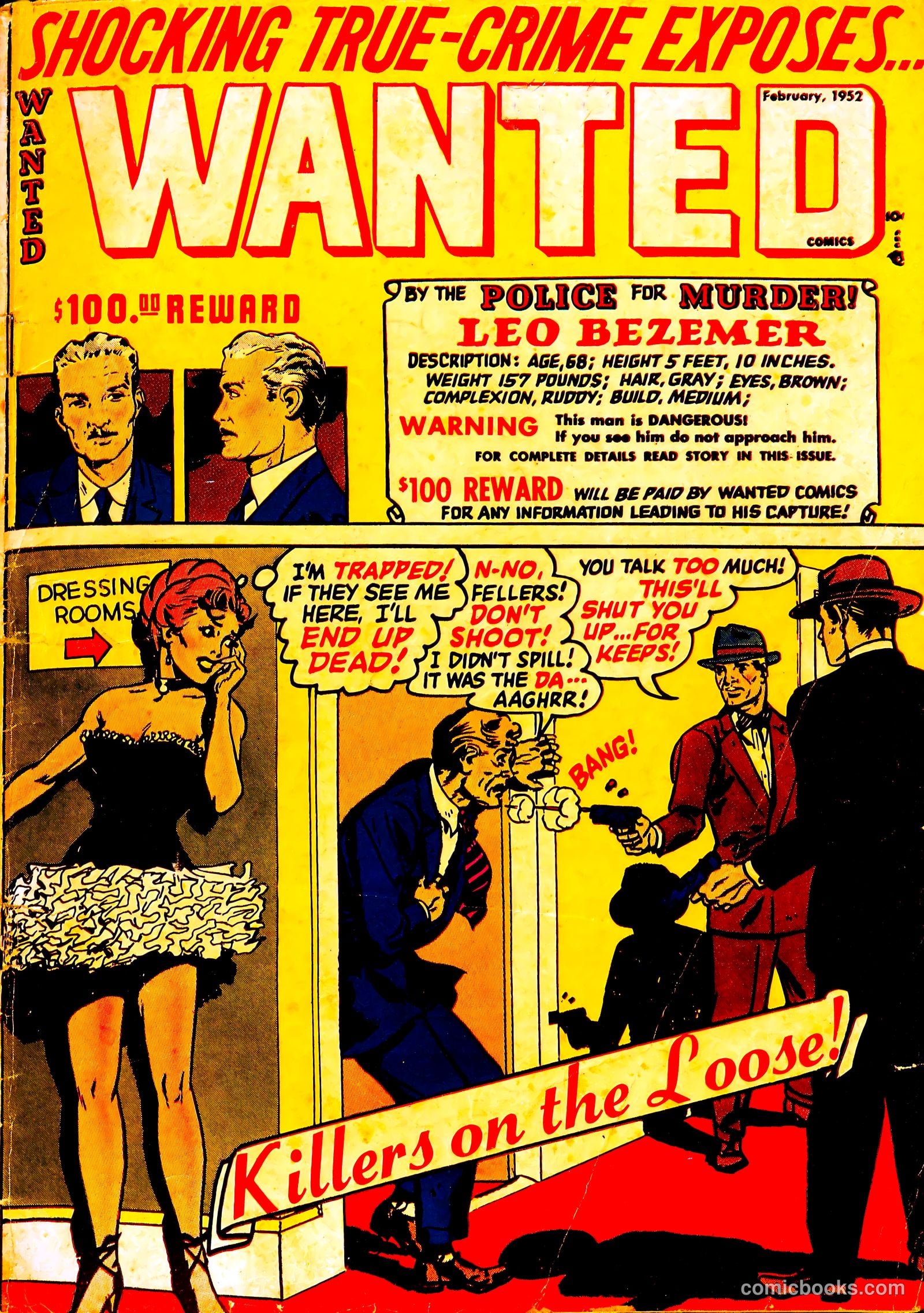 Wanted Comics #45 — page 1 of 36
