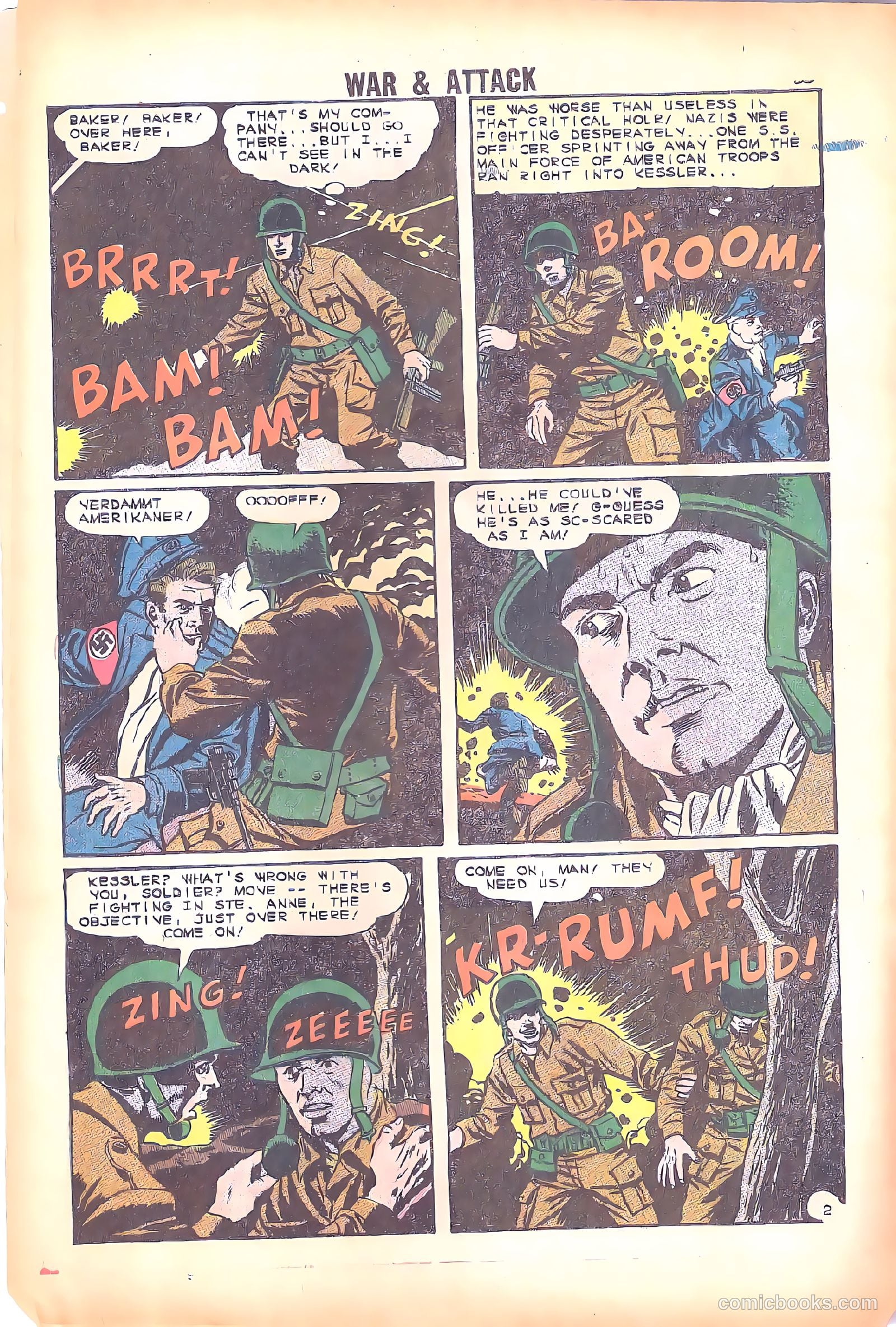 War and Attack #1 — page 4 of 36