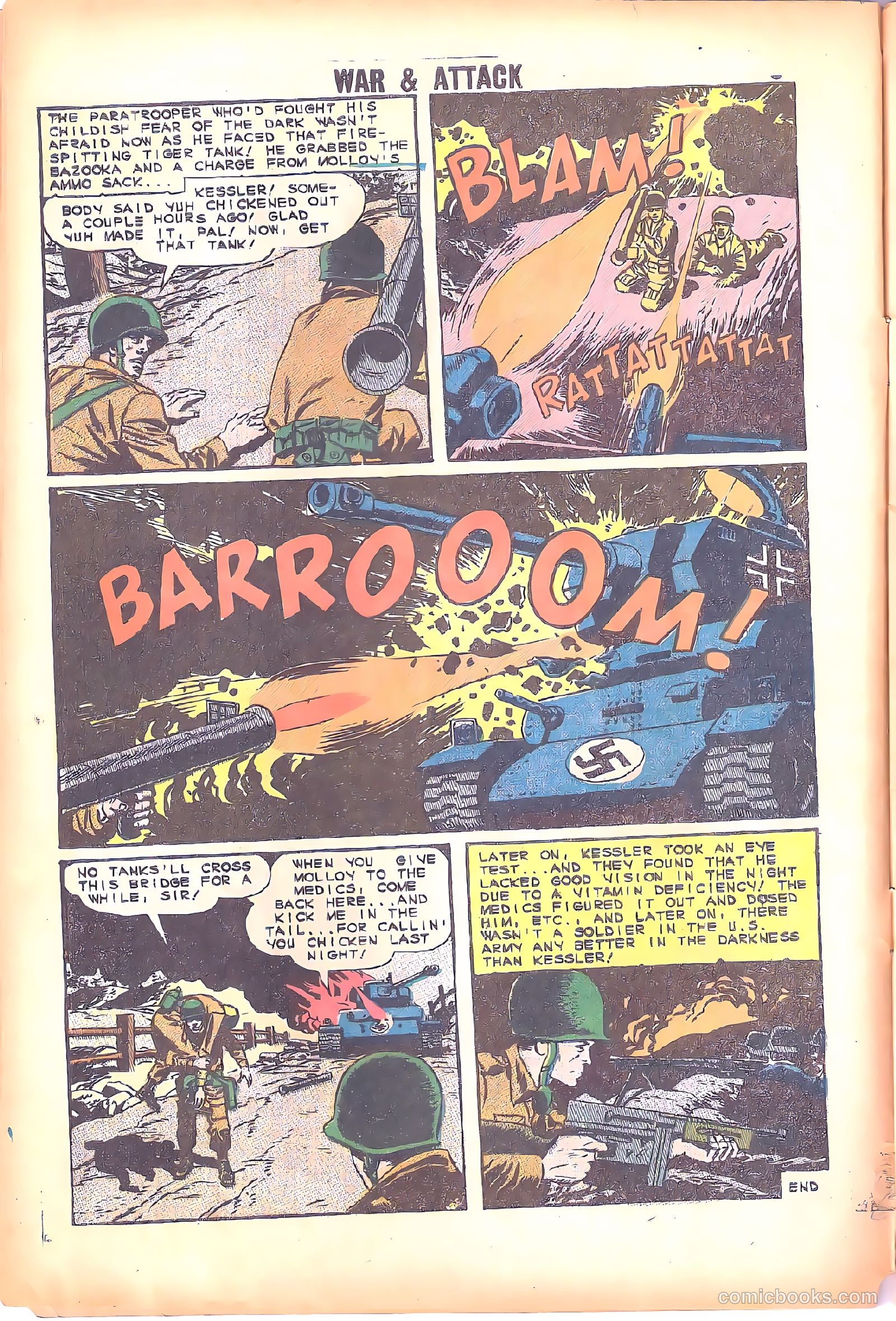 War and Attack #1 — page 8 of 36