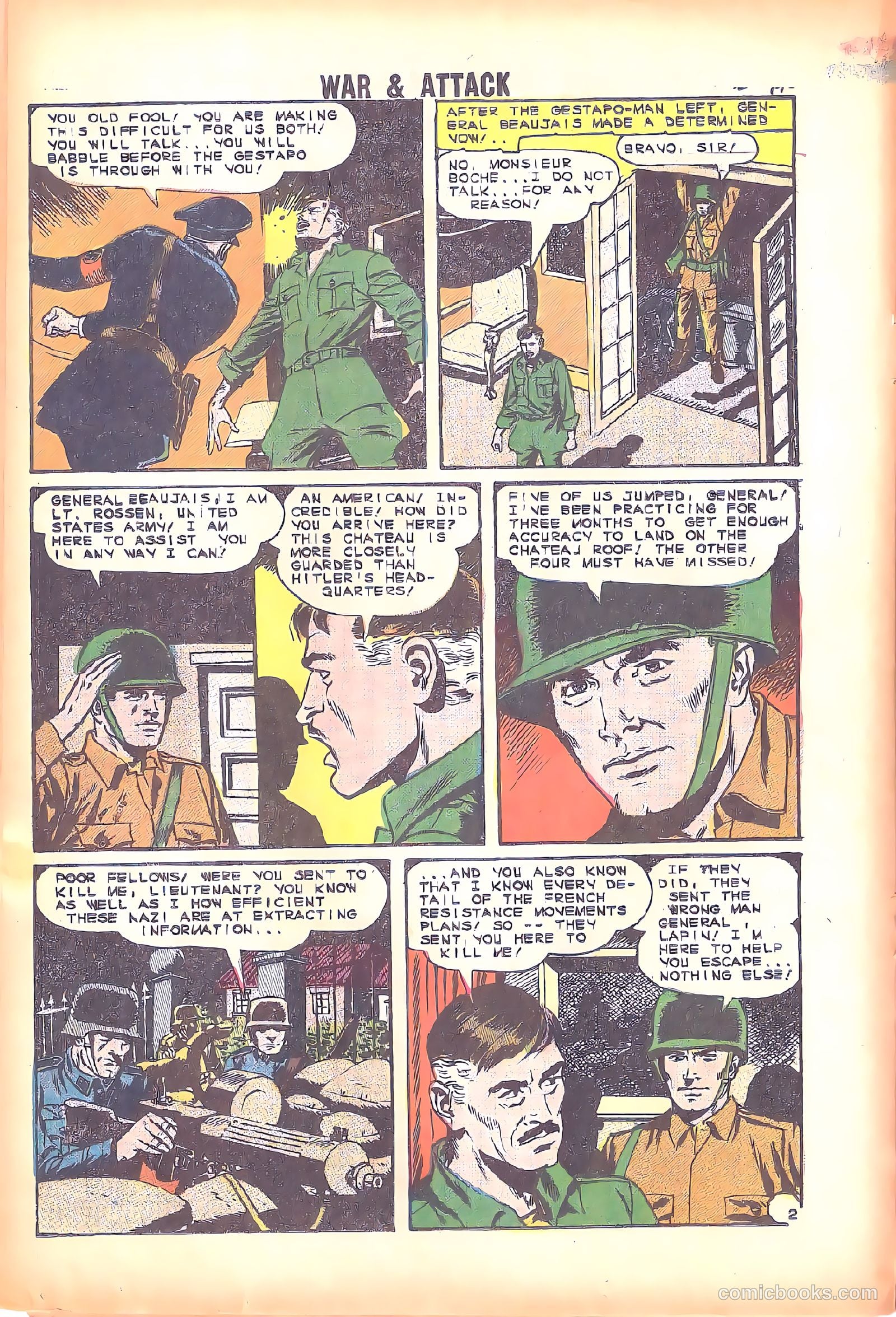 War and Attack #1 — page 16 of 36