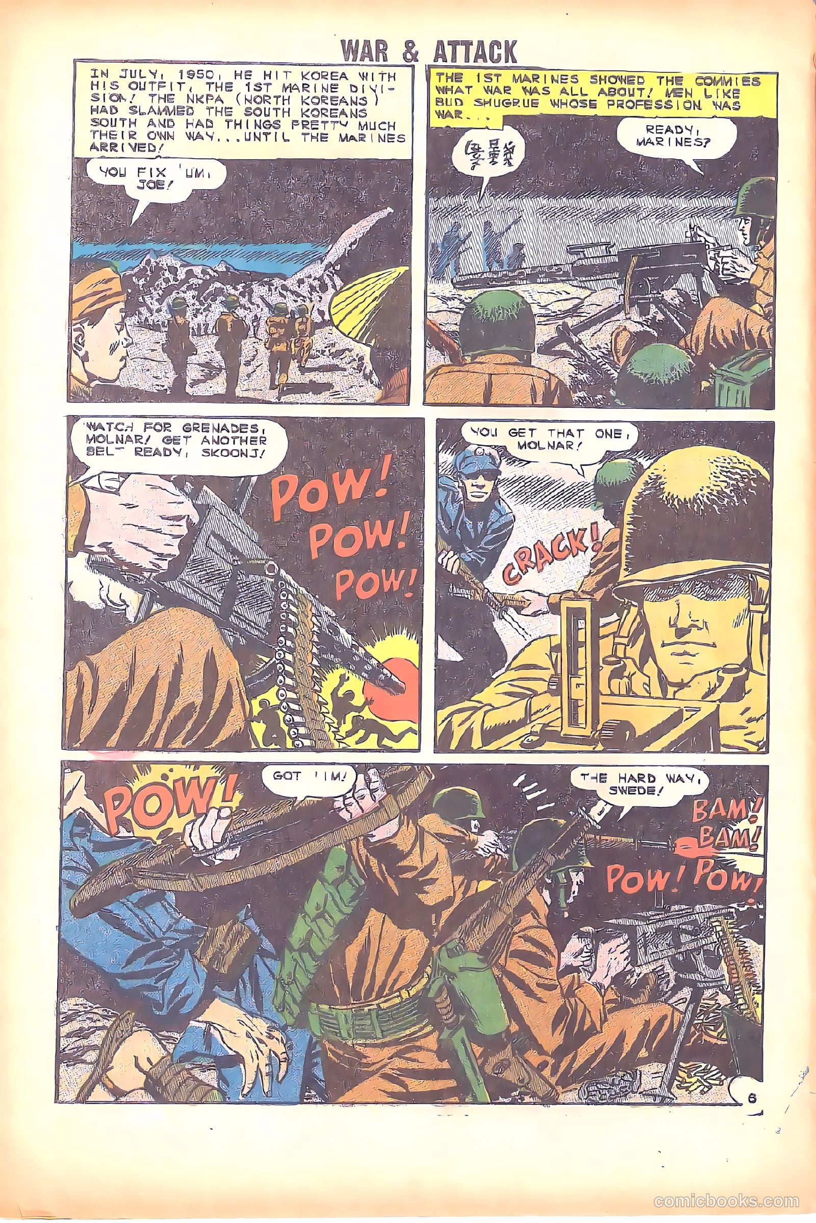 War and Attack #1 — page 28 of 36