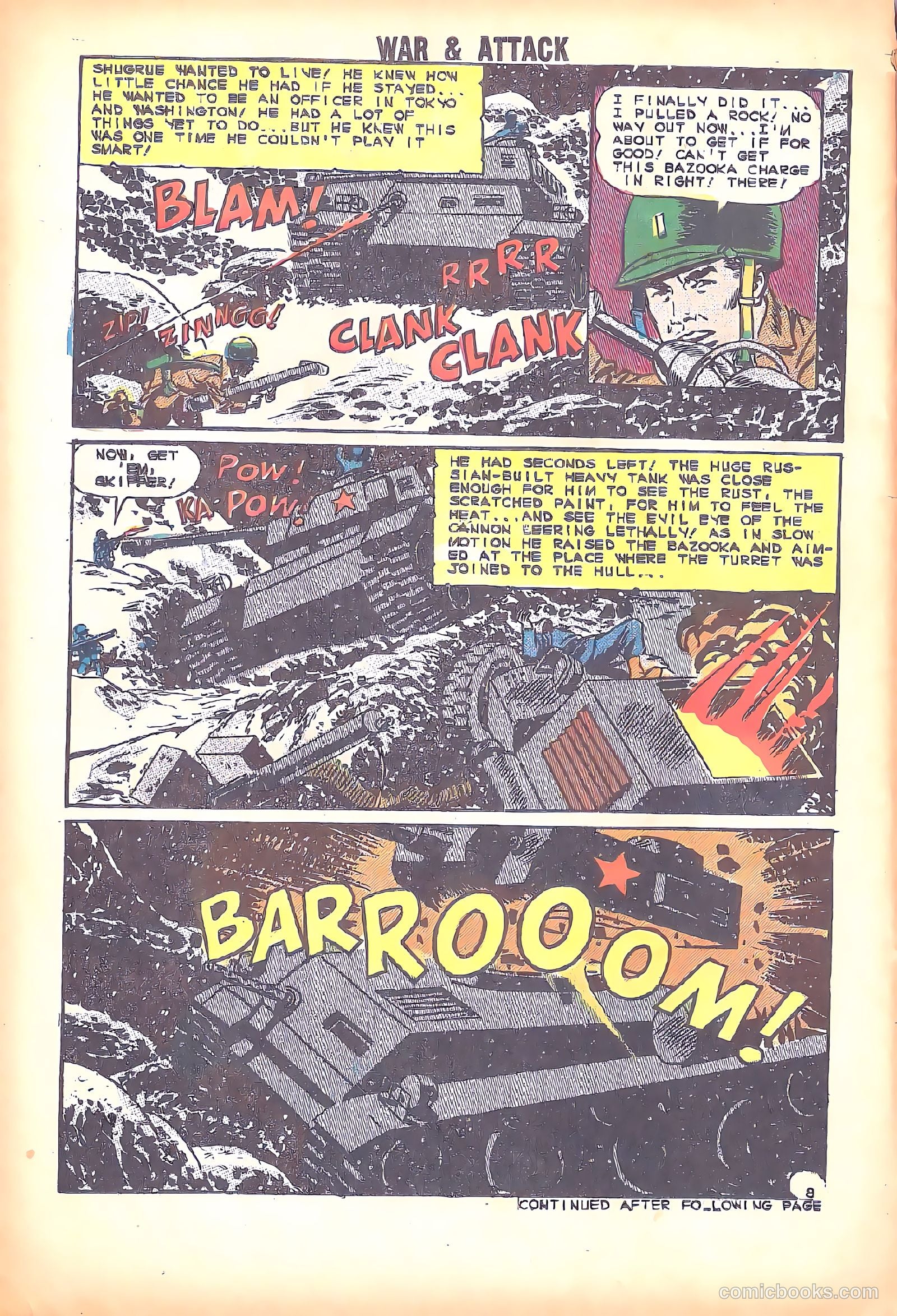 War and Attack #1 — page 30 of 36