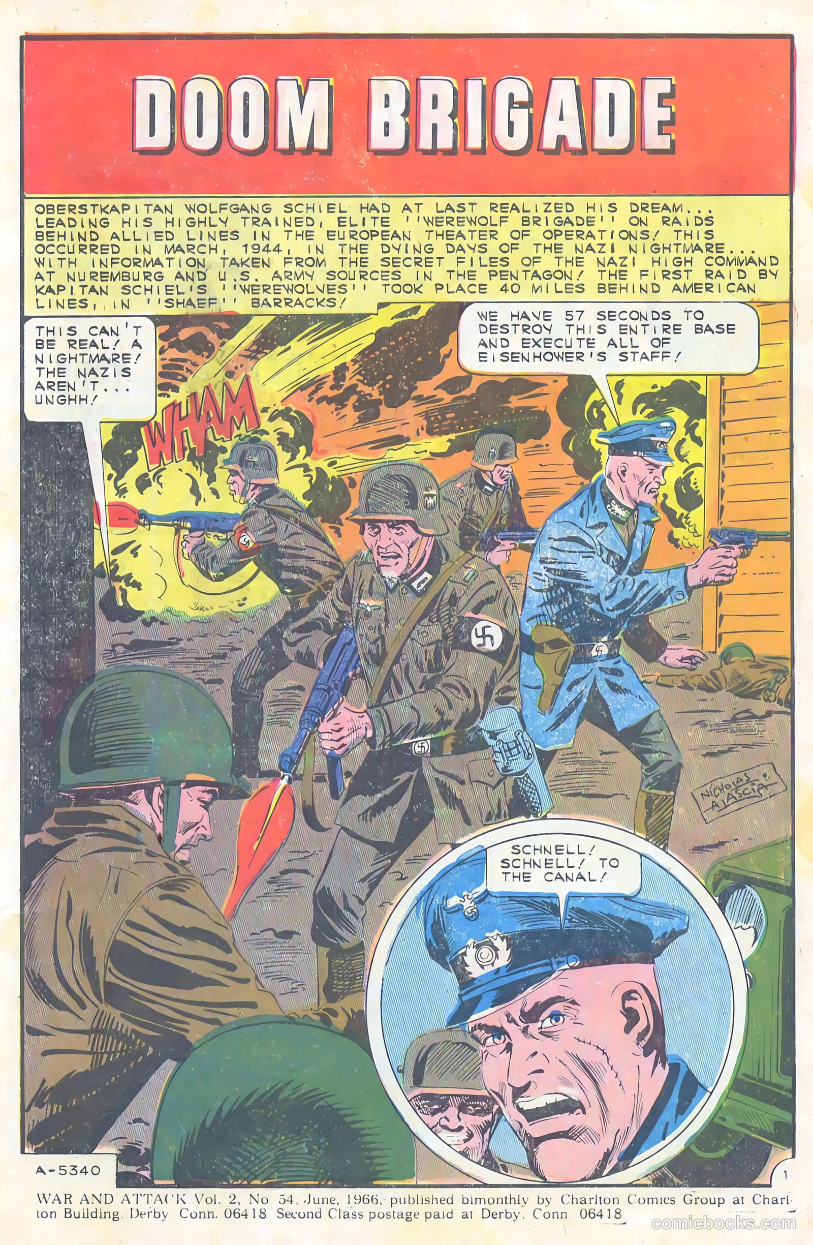 War and Attack #54 — page 3 of 36