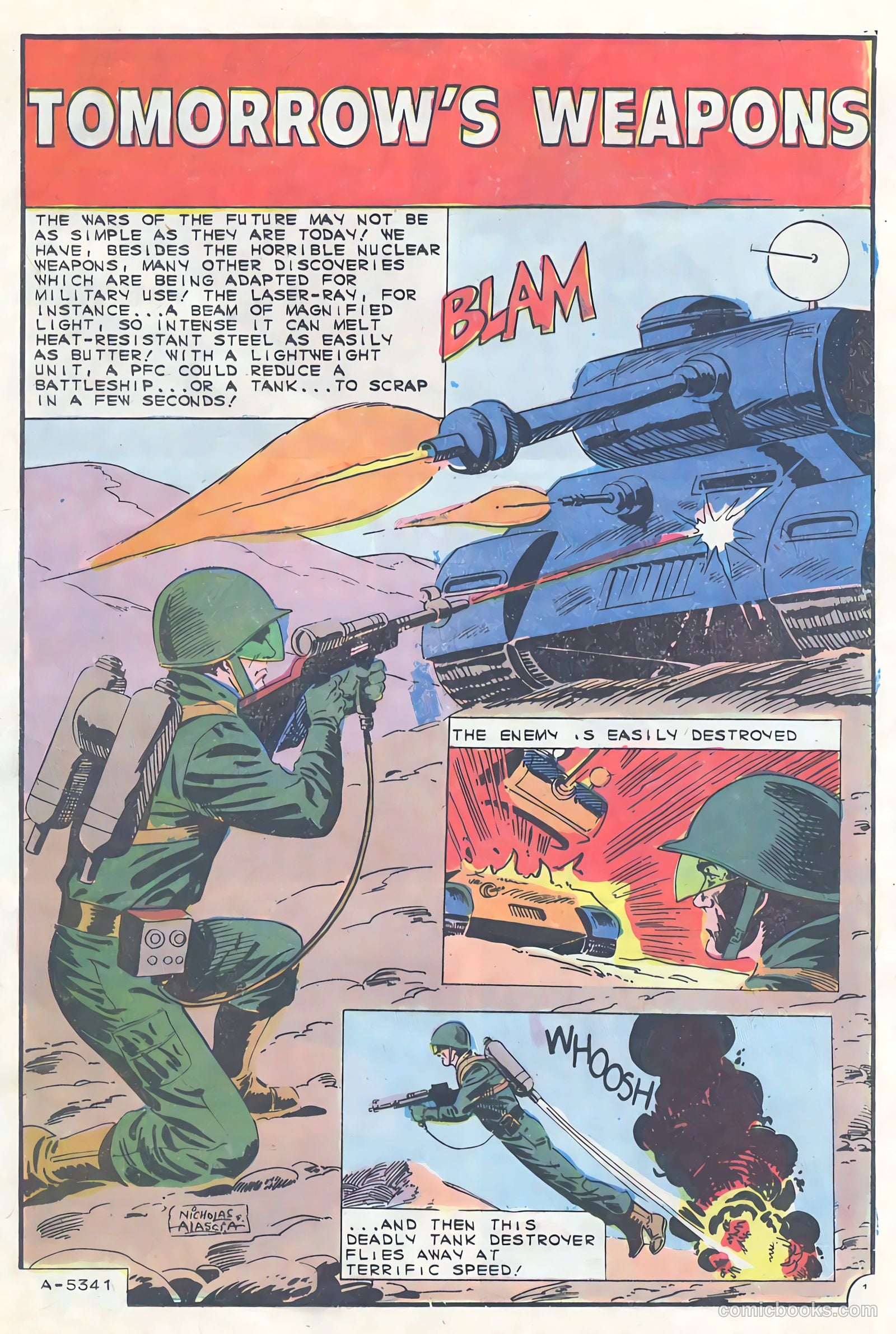 War and Attack #54 — page 21 of 36
