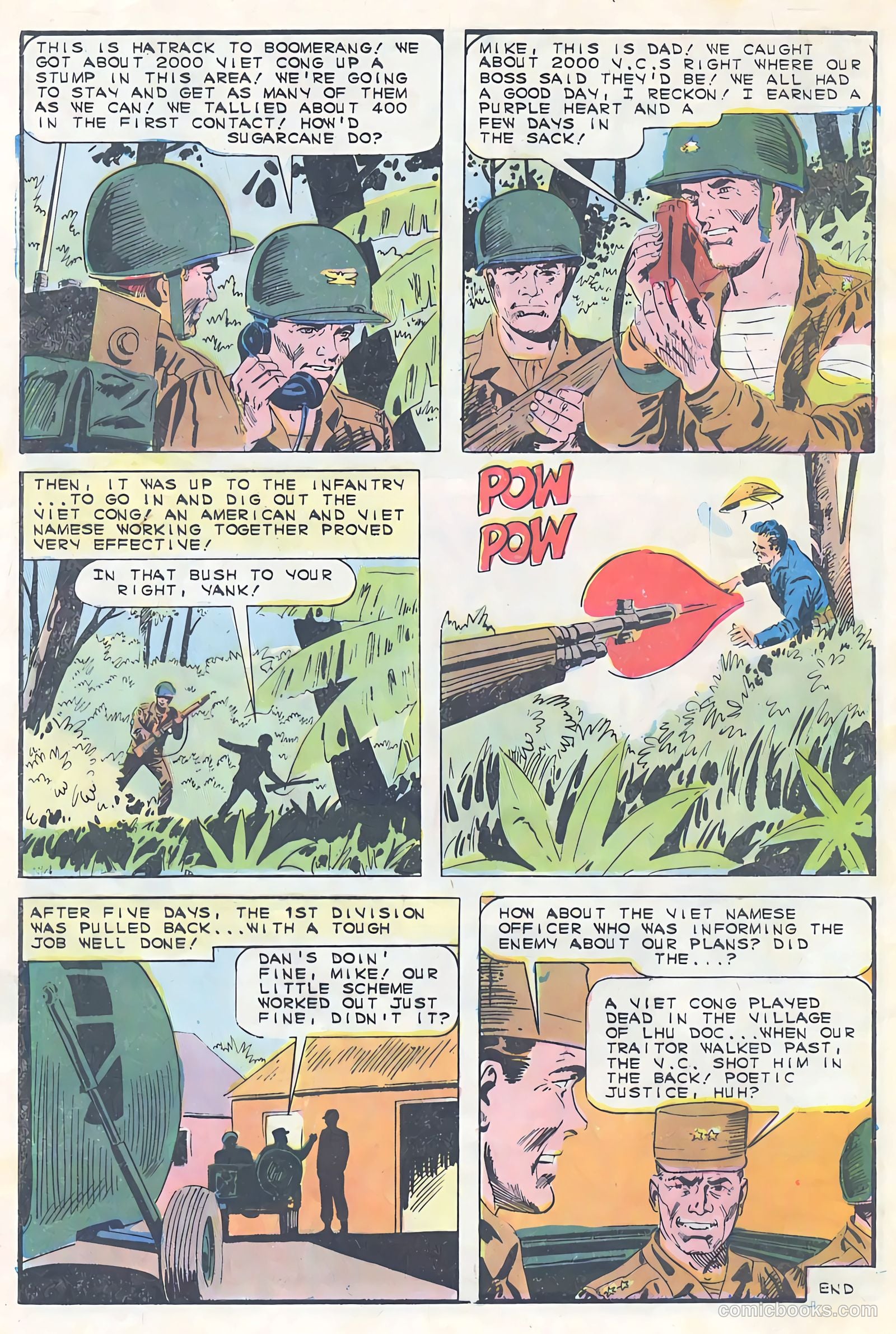 War and Attack #54 — page 32 of 36