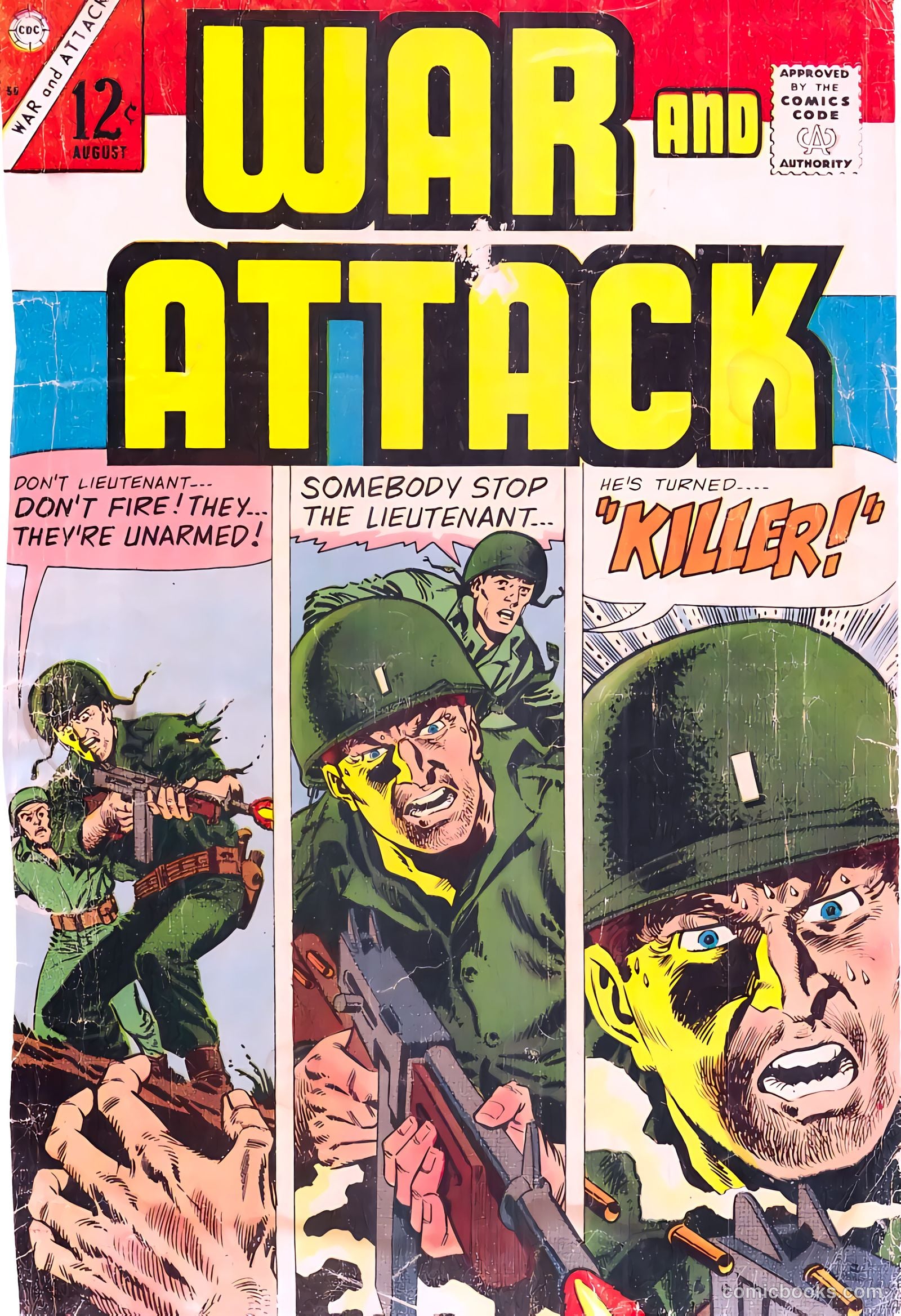 War and Attack #55 — page 1 of 36