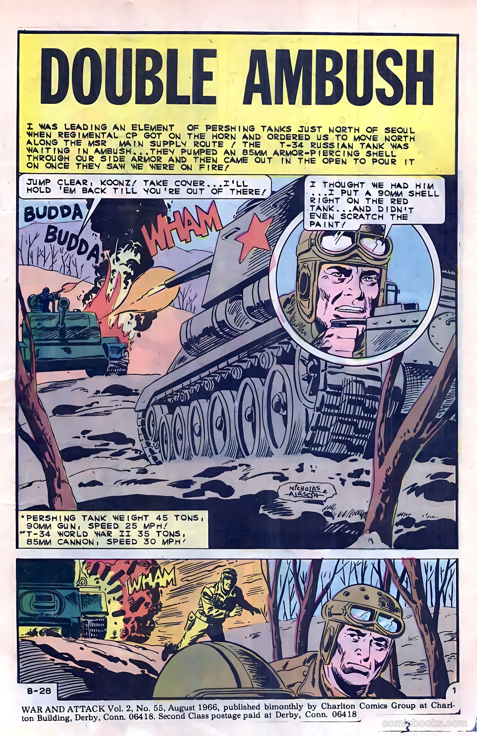 War and Attack #55 — page 3 of 36