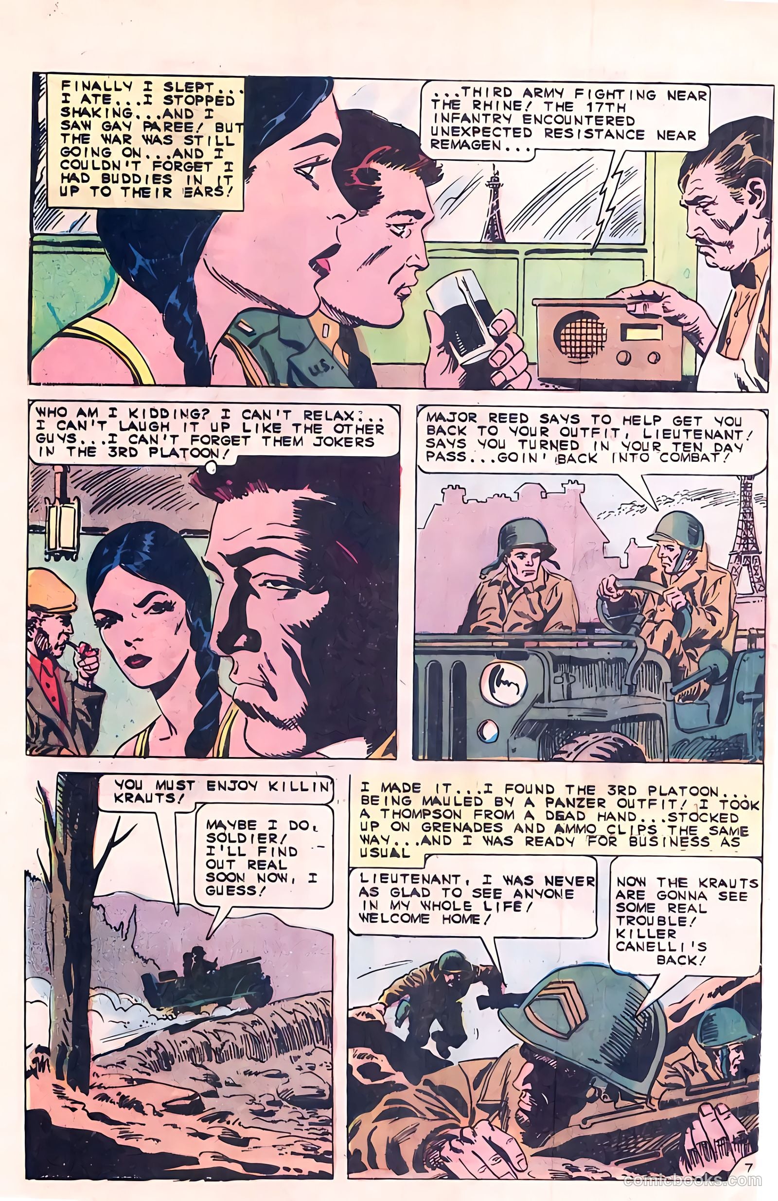 War and Attack #55 — page 32 of 36