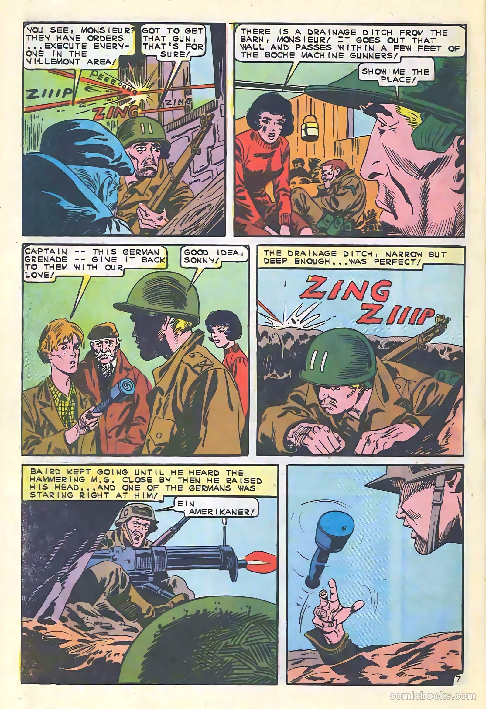 War and Attack #56 — page 32 of 36