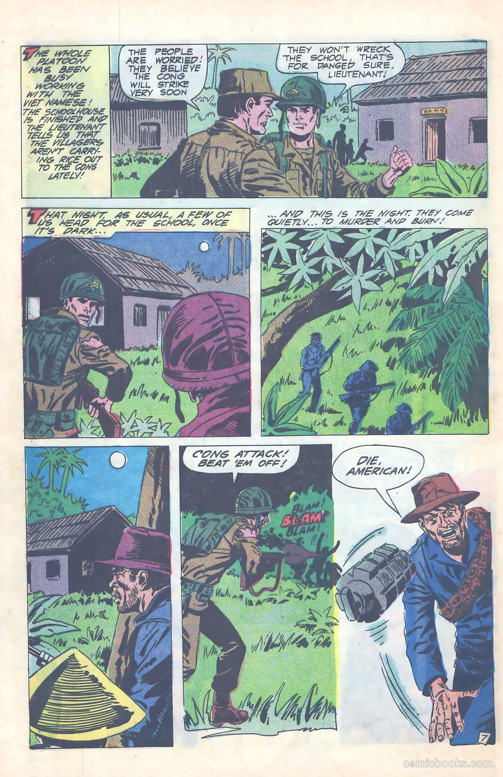 War and Attack #57 — page 32 of 36