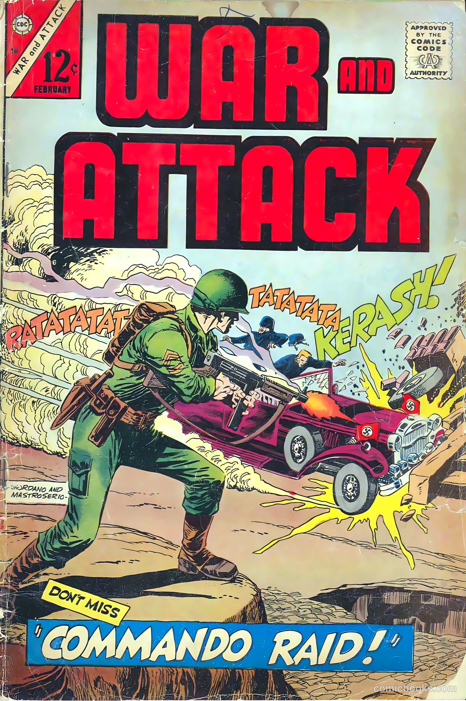 War and Attack #58 — page 1 of 36