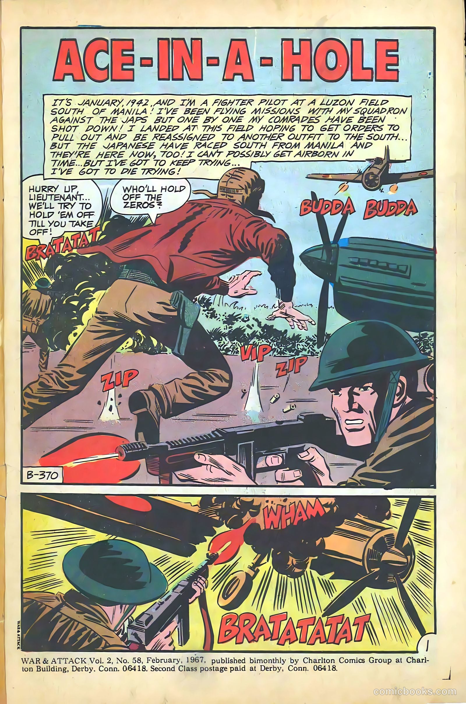 War and Attack #58 — page 3 of 36