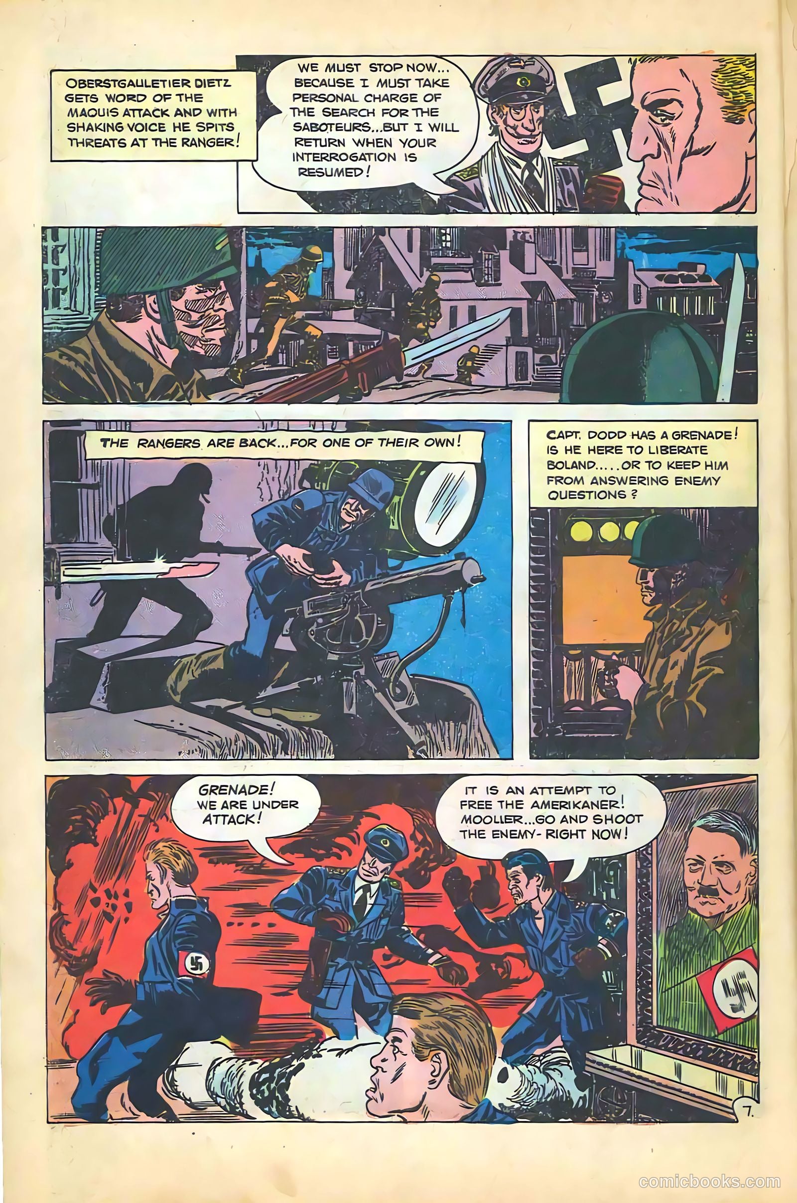 War and Attack #58 — page 32 of 36