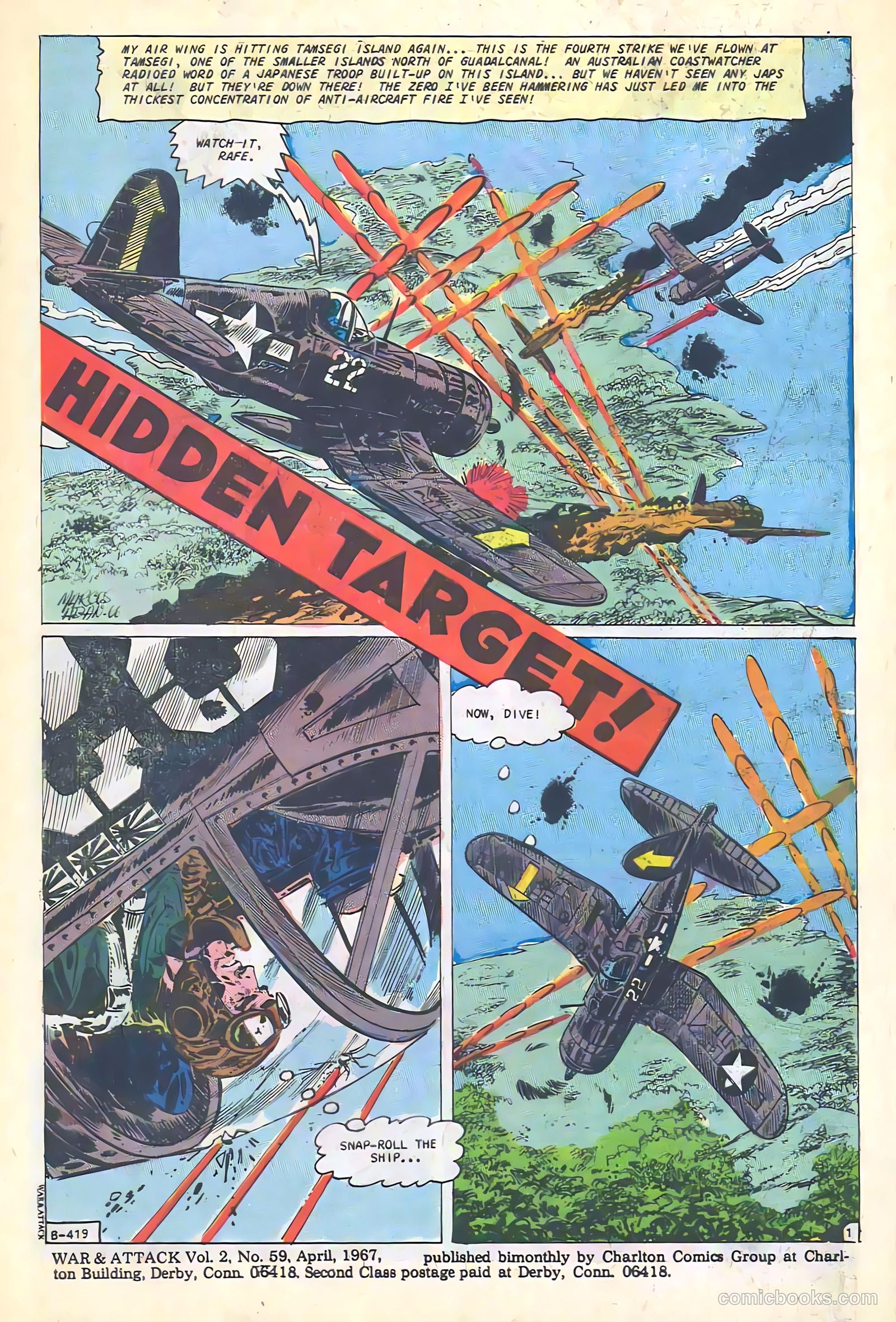 War and Attack #59 — page 3 of 36