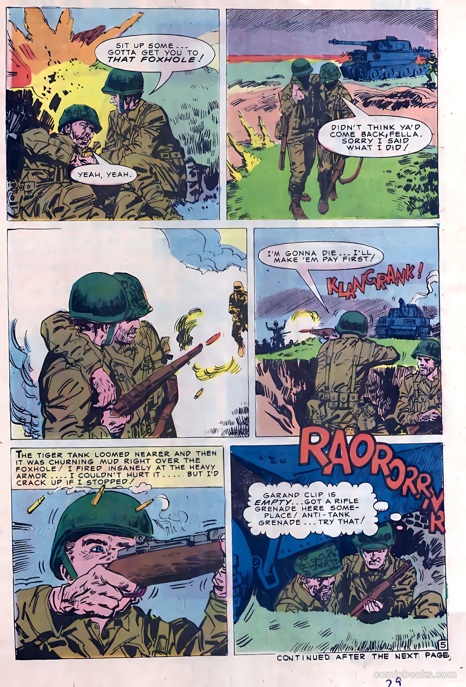 War and Attack #60 — page 29 of 36