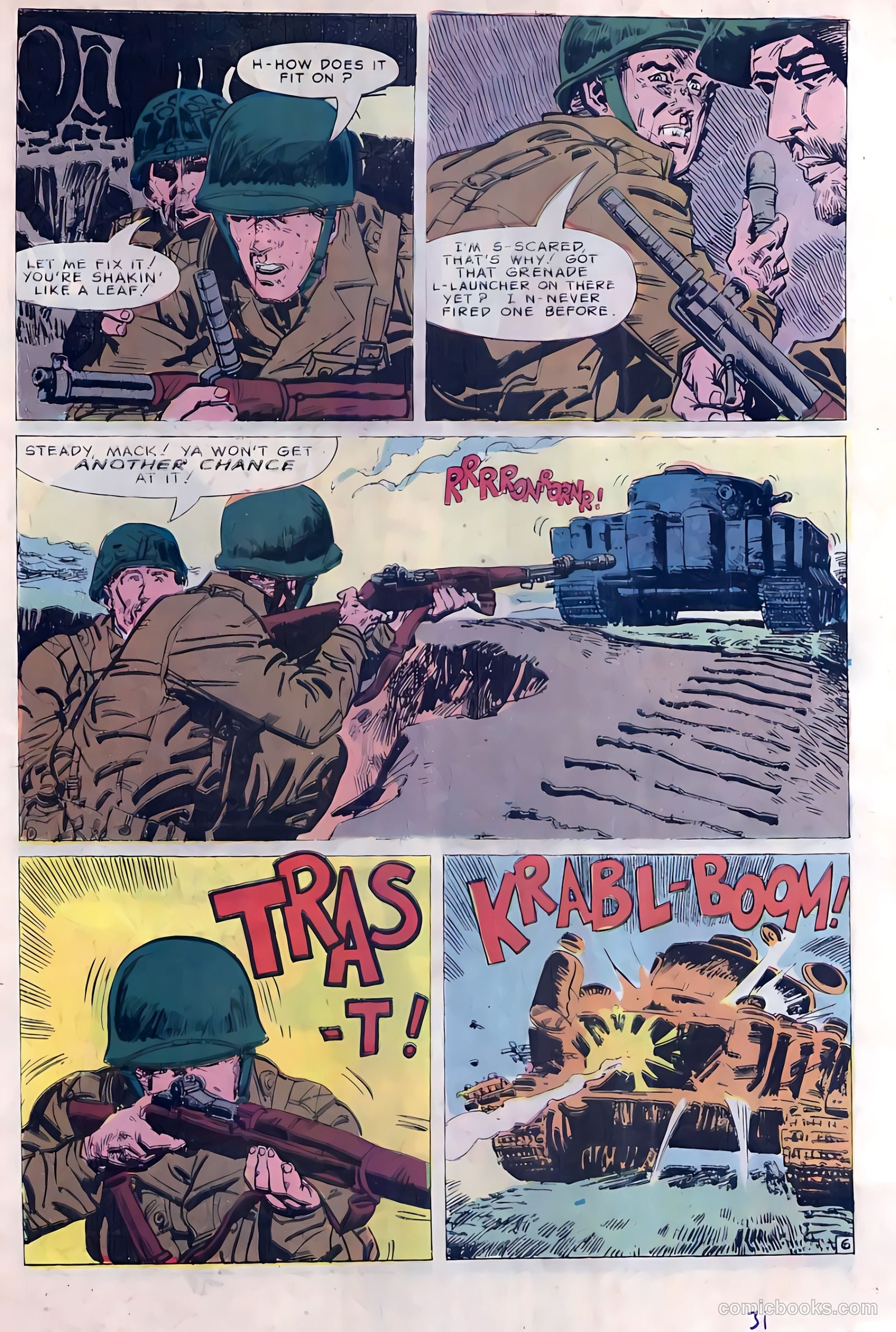 War and Attack #60 — page 31 of 36