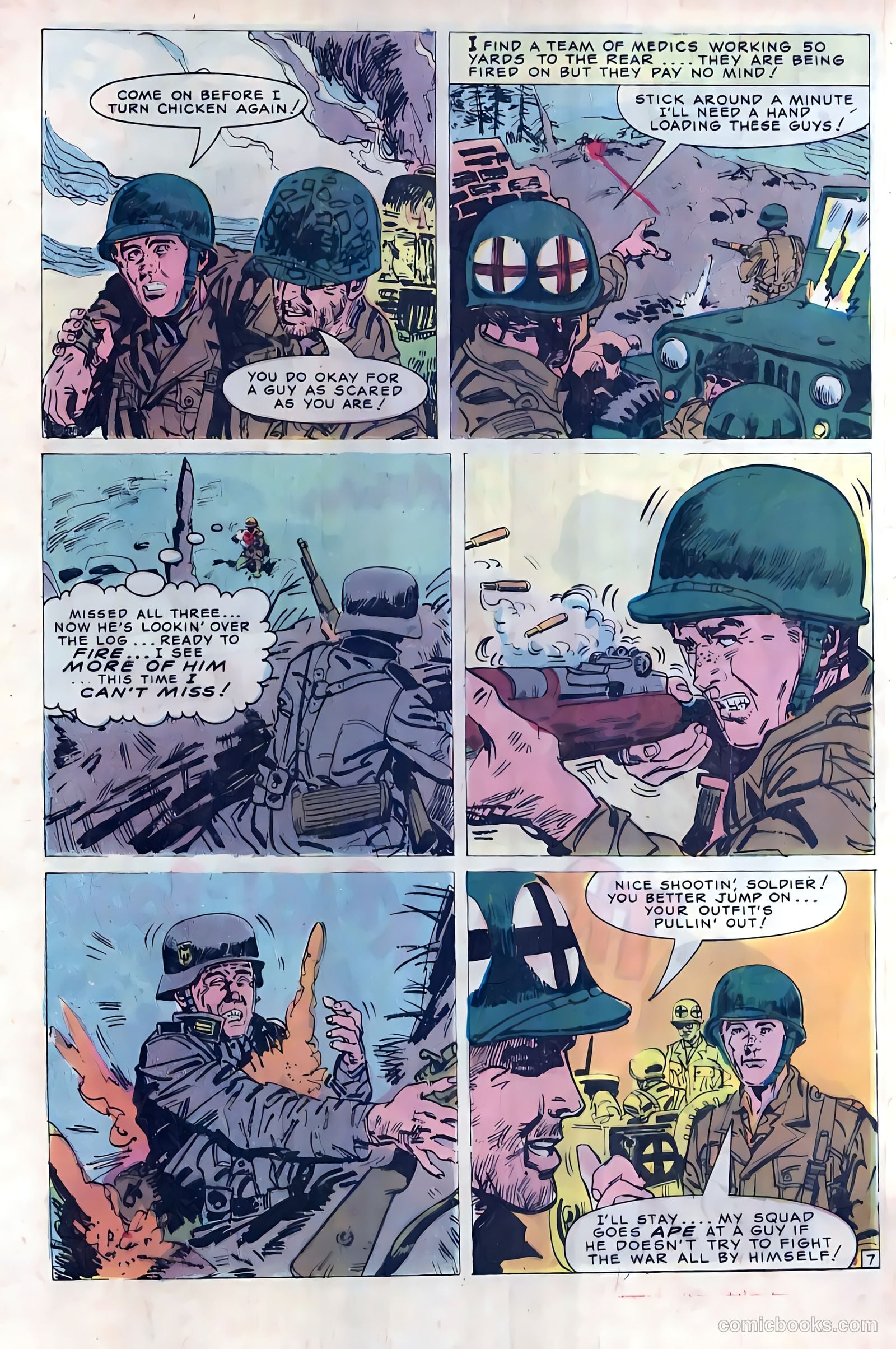 War and Attack #60 — page 32 of 36