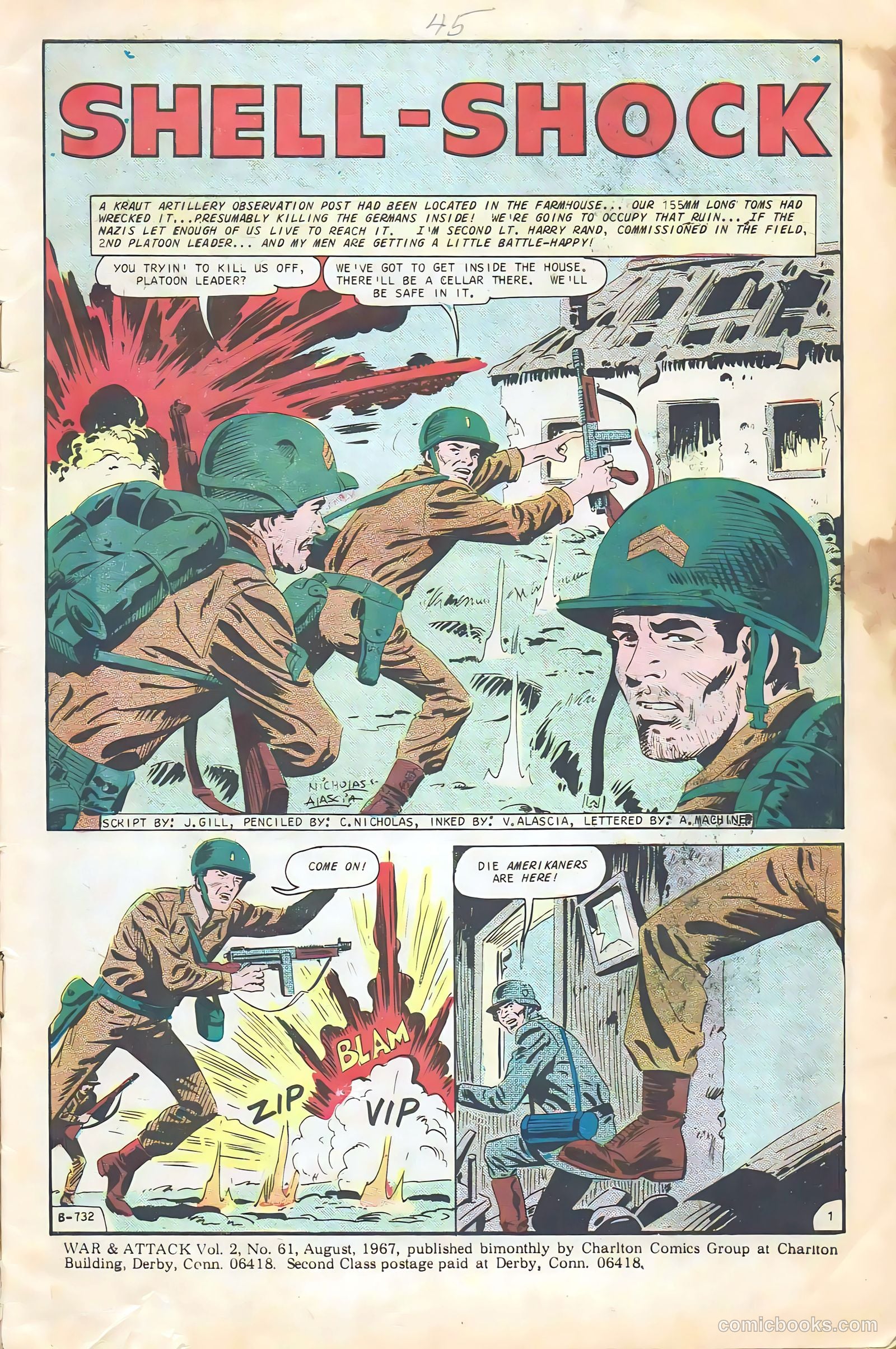 War and Attack #61 — page 3 of 36