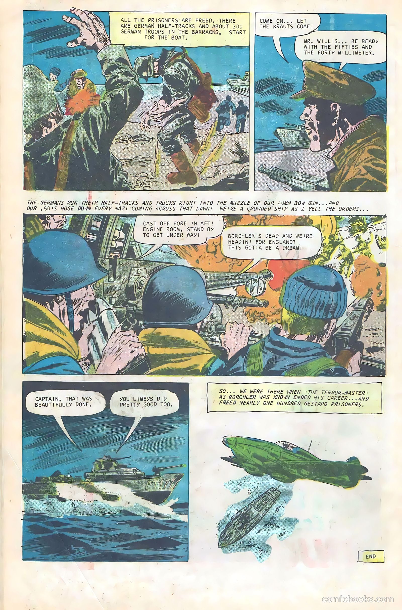 War and Attack #61 — page 32 of 36