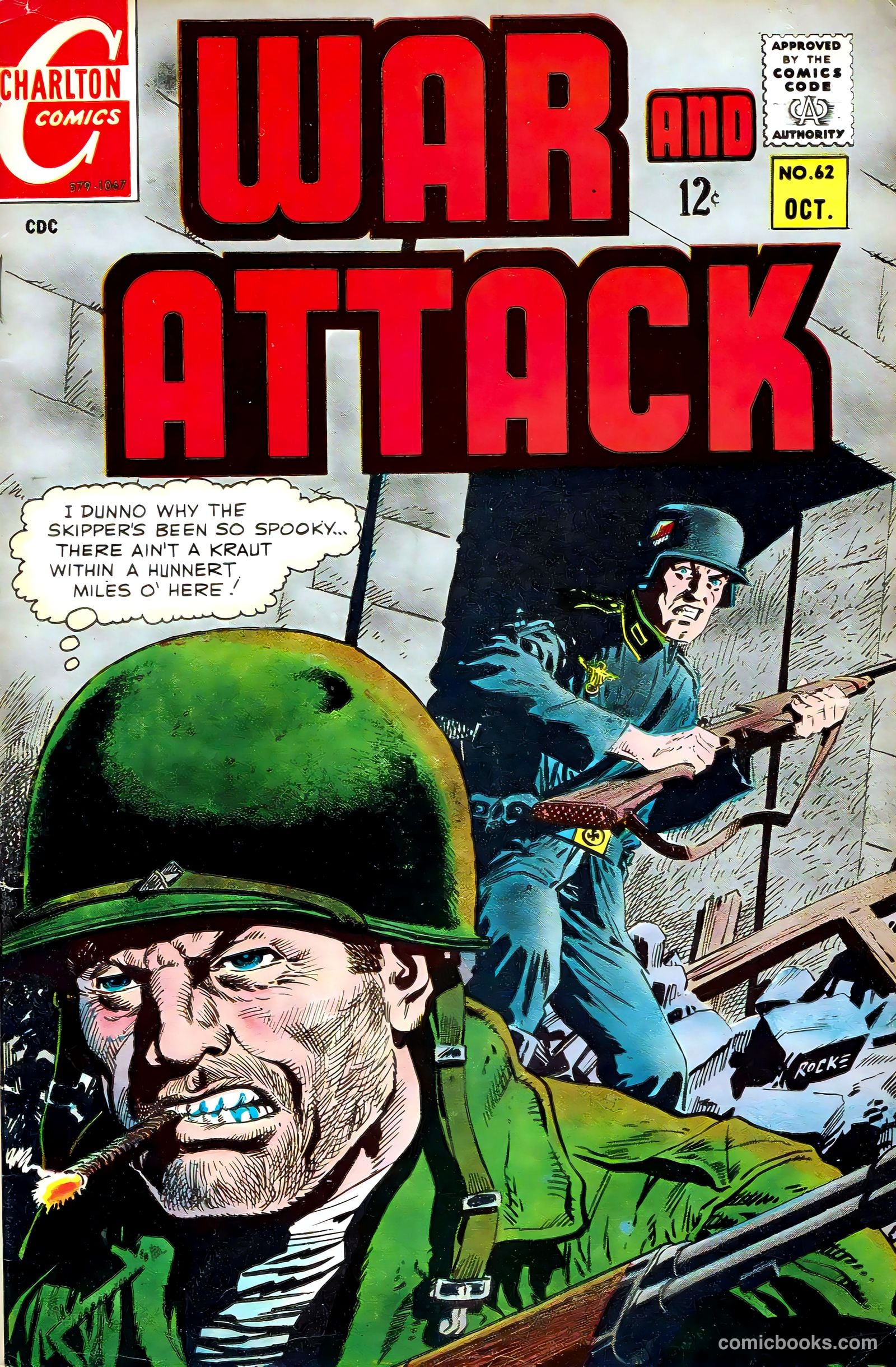 War and Attack #62 — page 1 of 36
