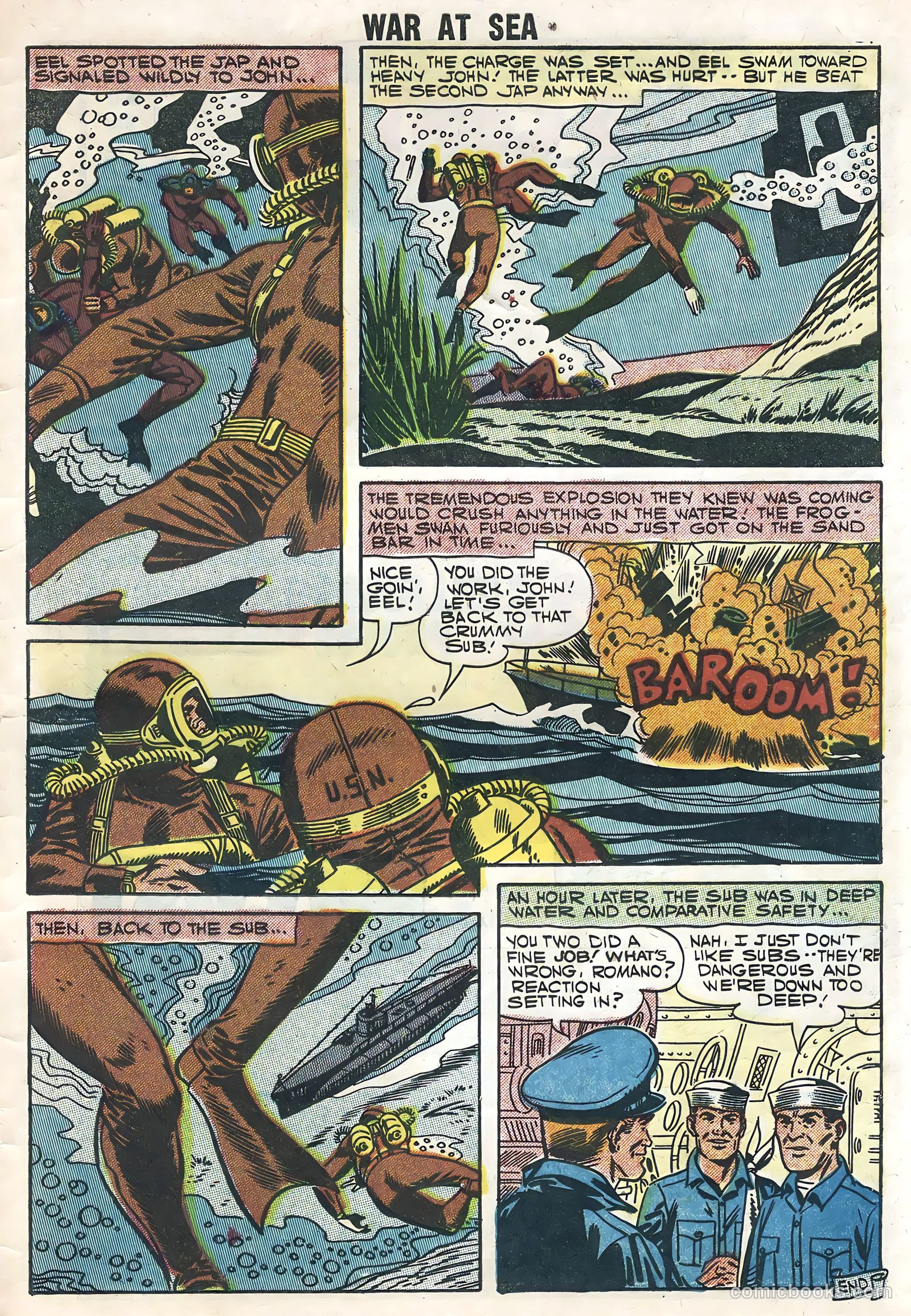War at Sea #23 — page 33 of 36