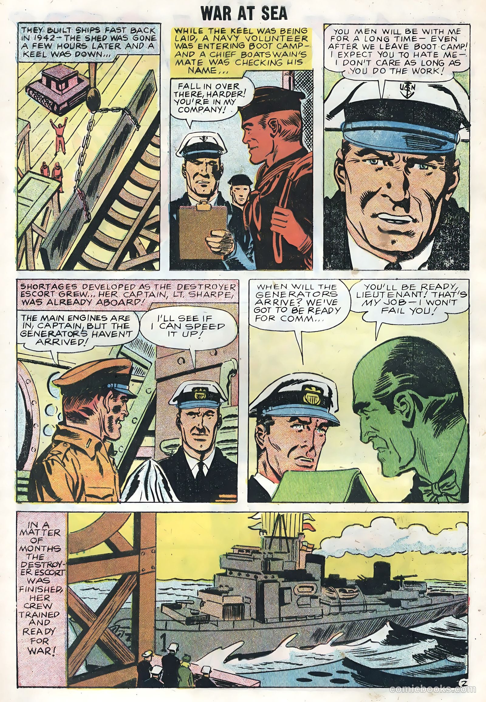 War at Sea #28 — page 4 of 36
