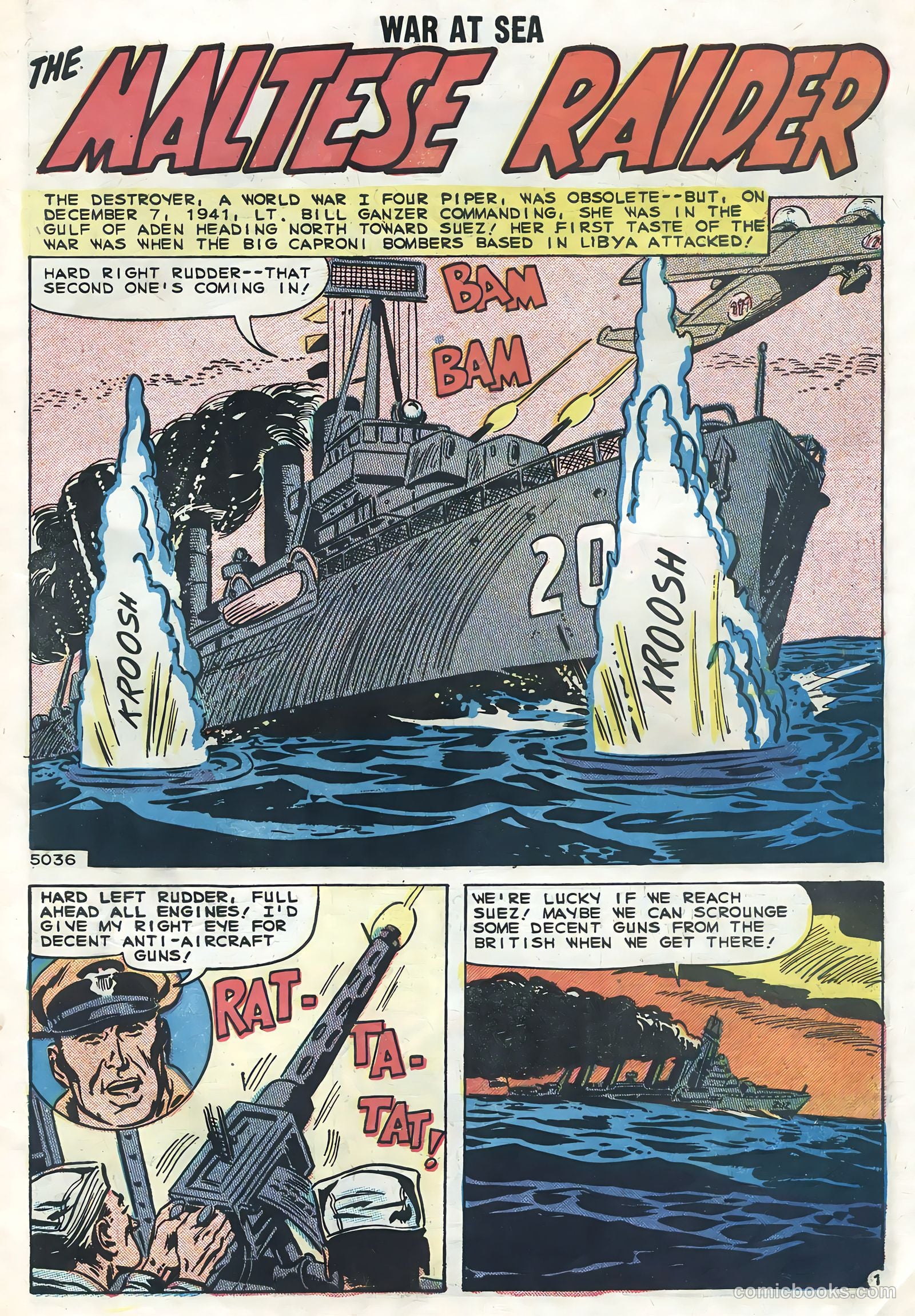 War at Sea #31 — page 3 of 36