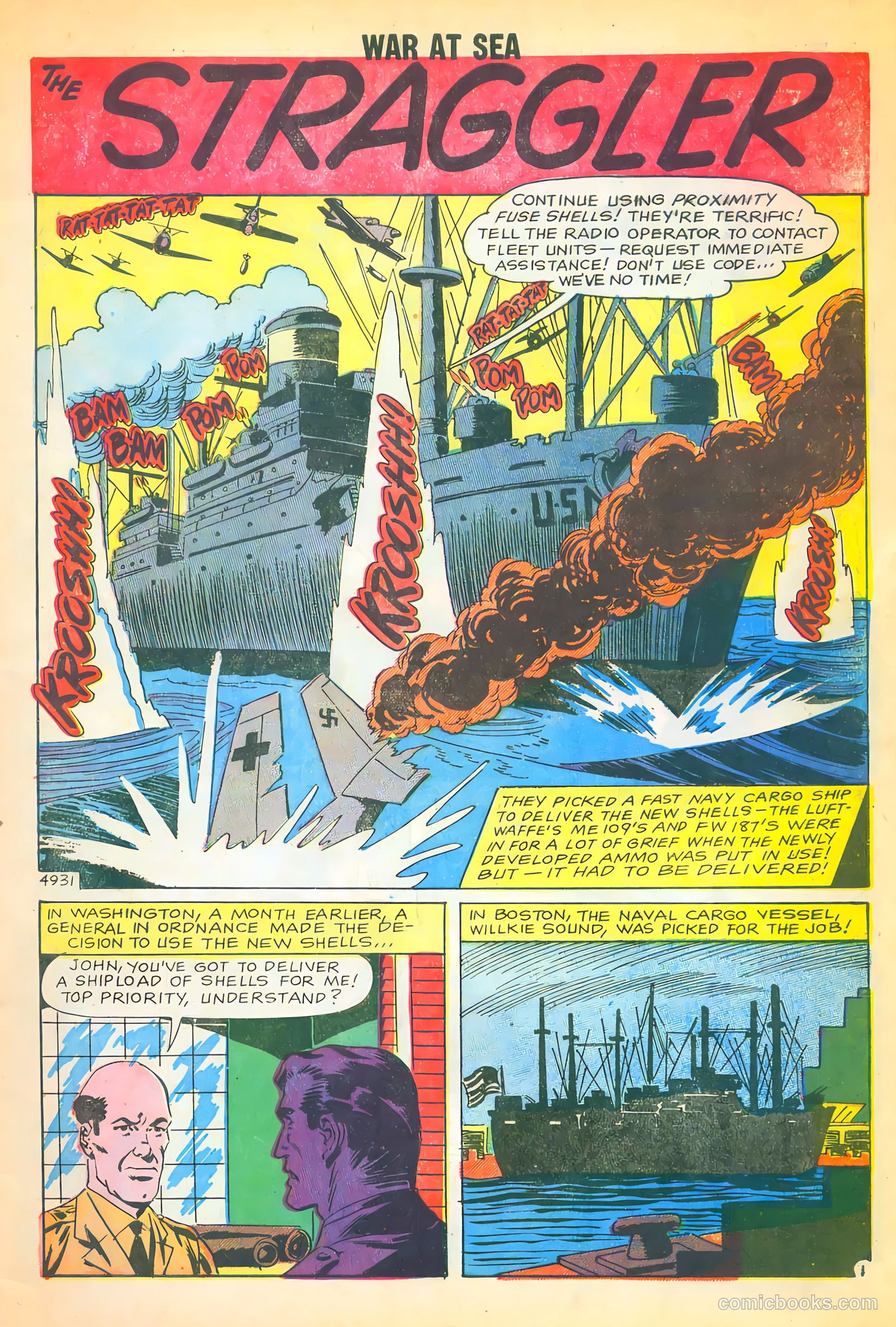 War at Sea #32 — page 3 of 36