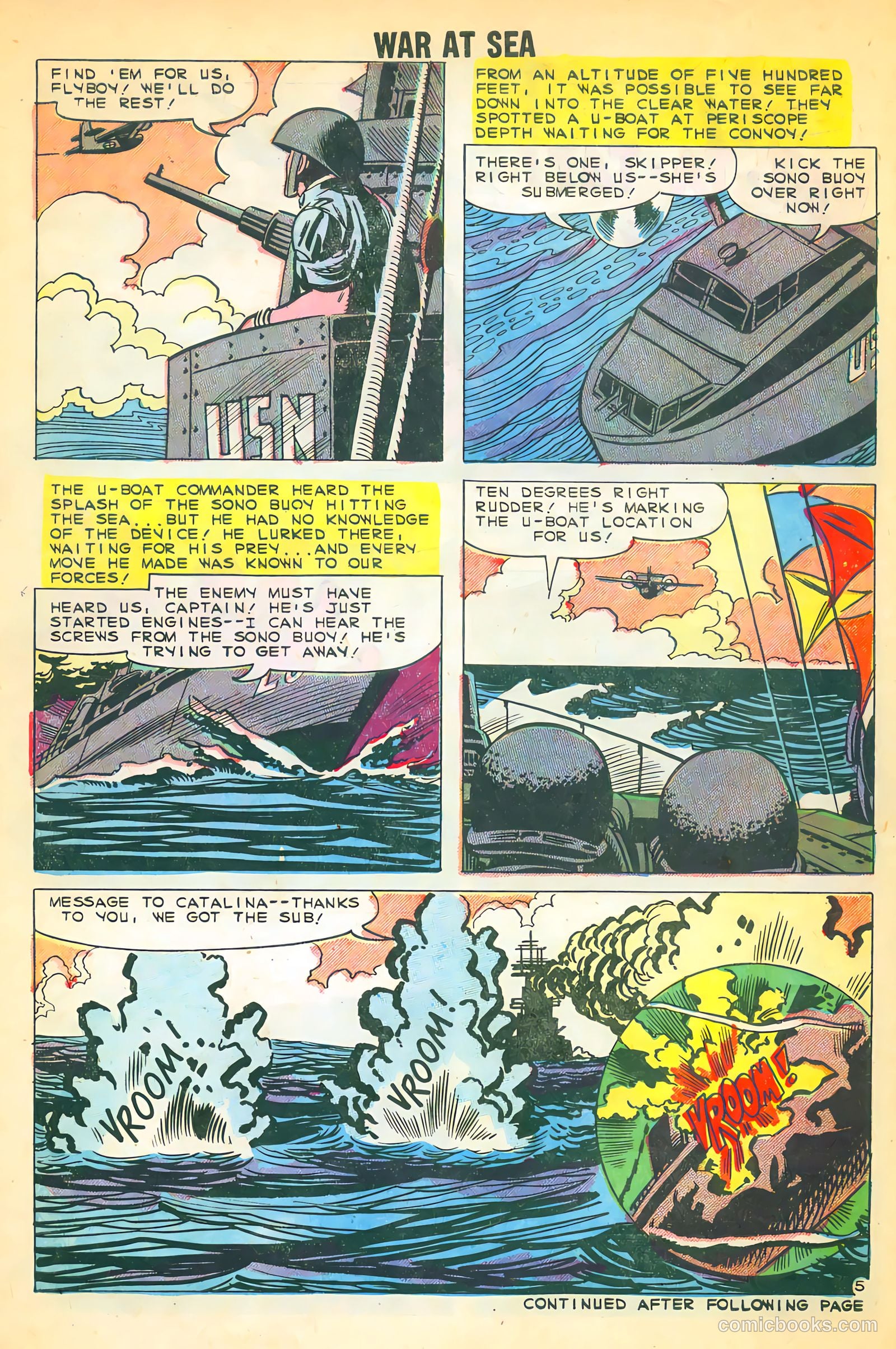 War at Sea #32 — page 30 of 36