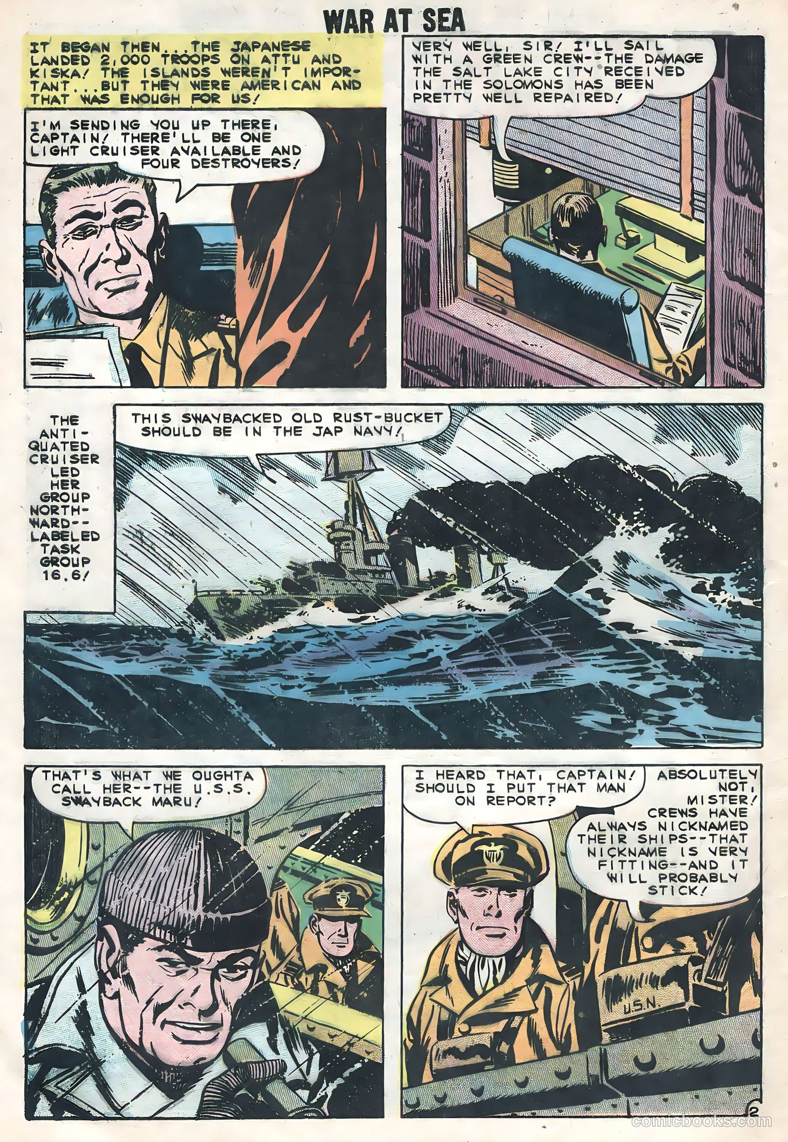 War at Sea #33 — page 4 of 36