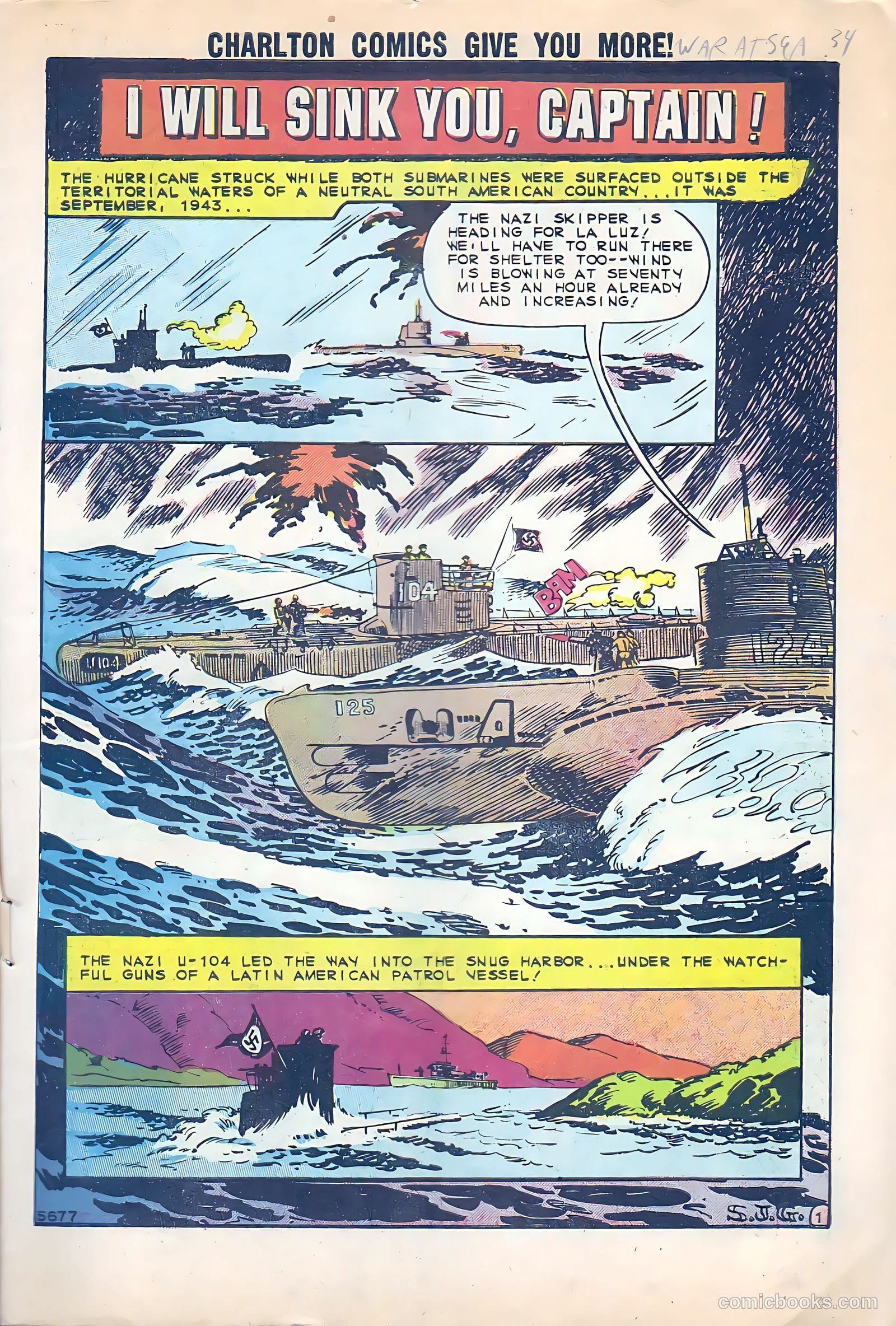War at Sea #34 — page 3 of 36