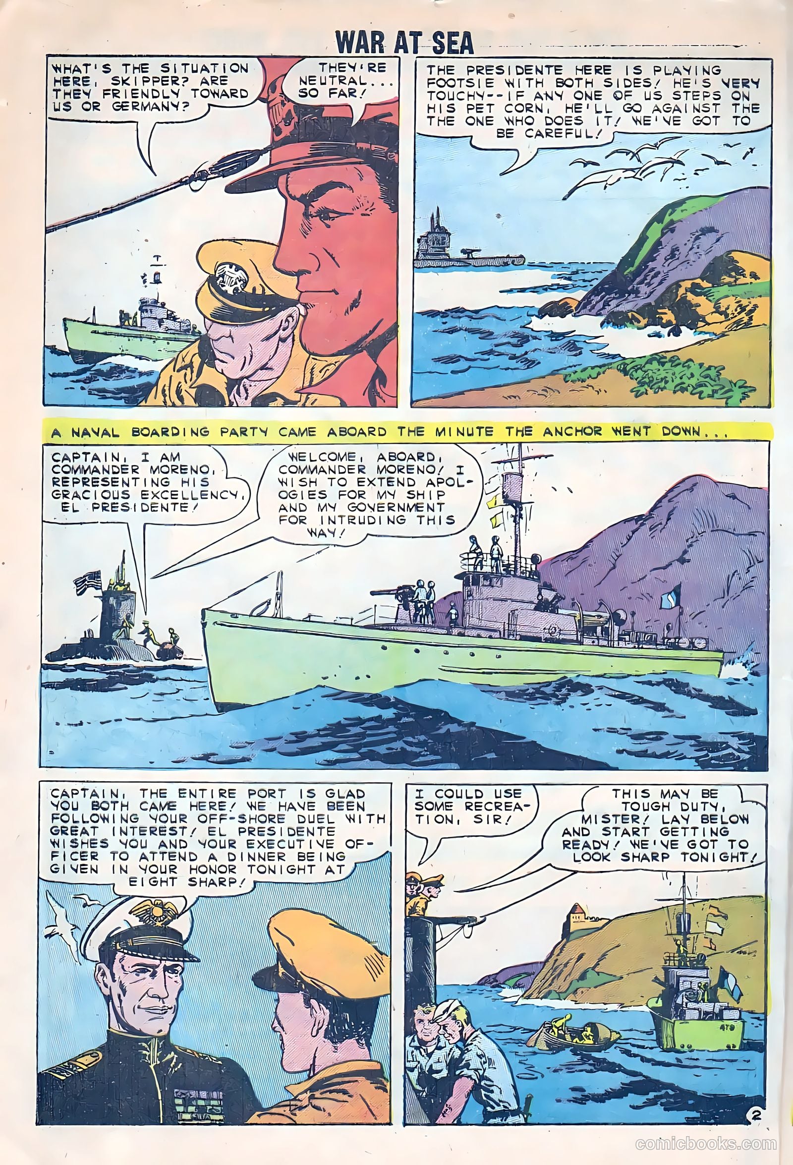 War at Sea #34 — page 4 of 36