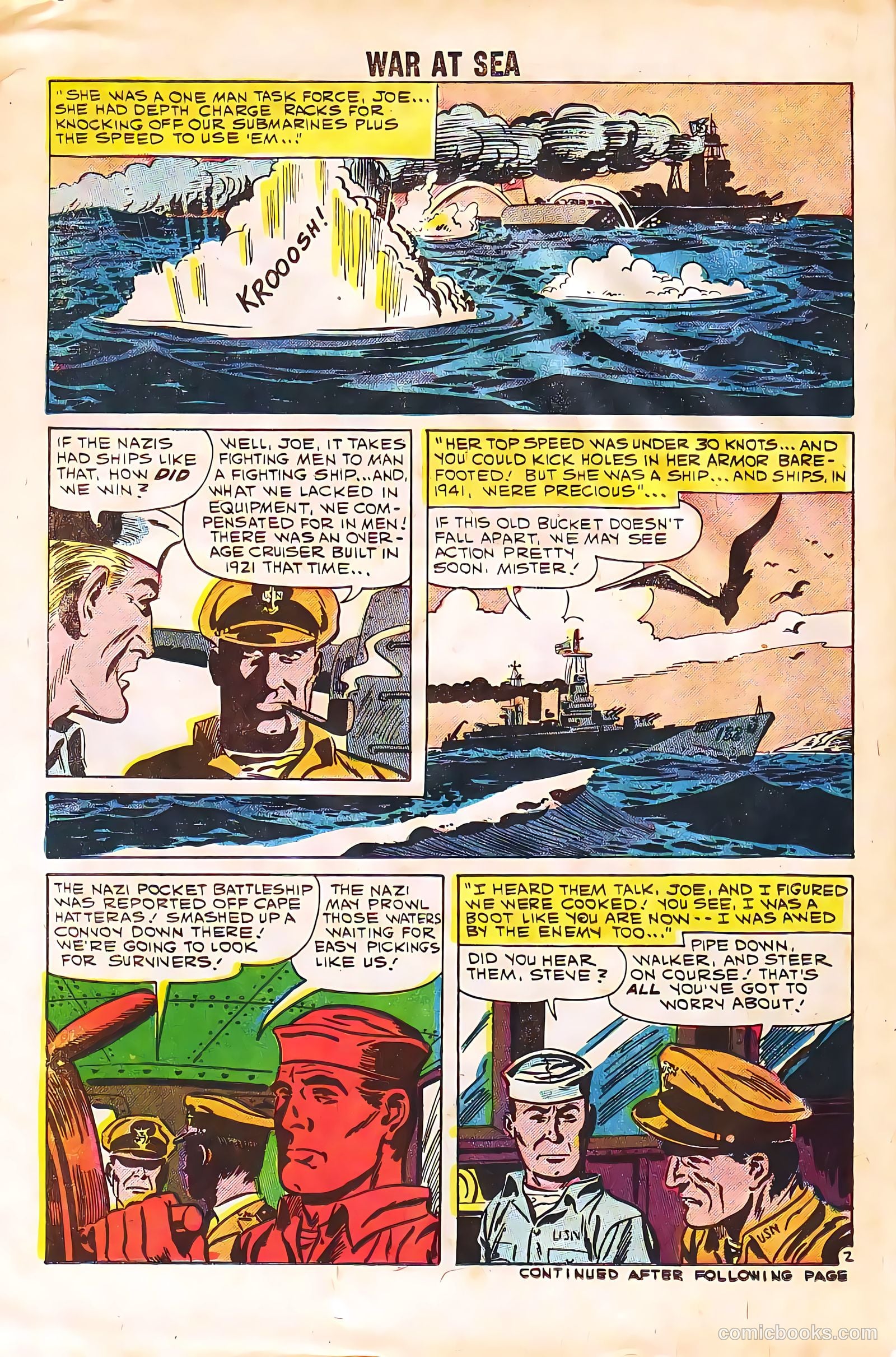 War at Sea #37 — page 14 of 36