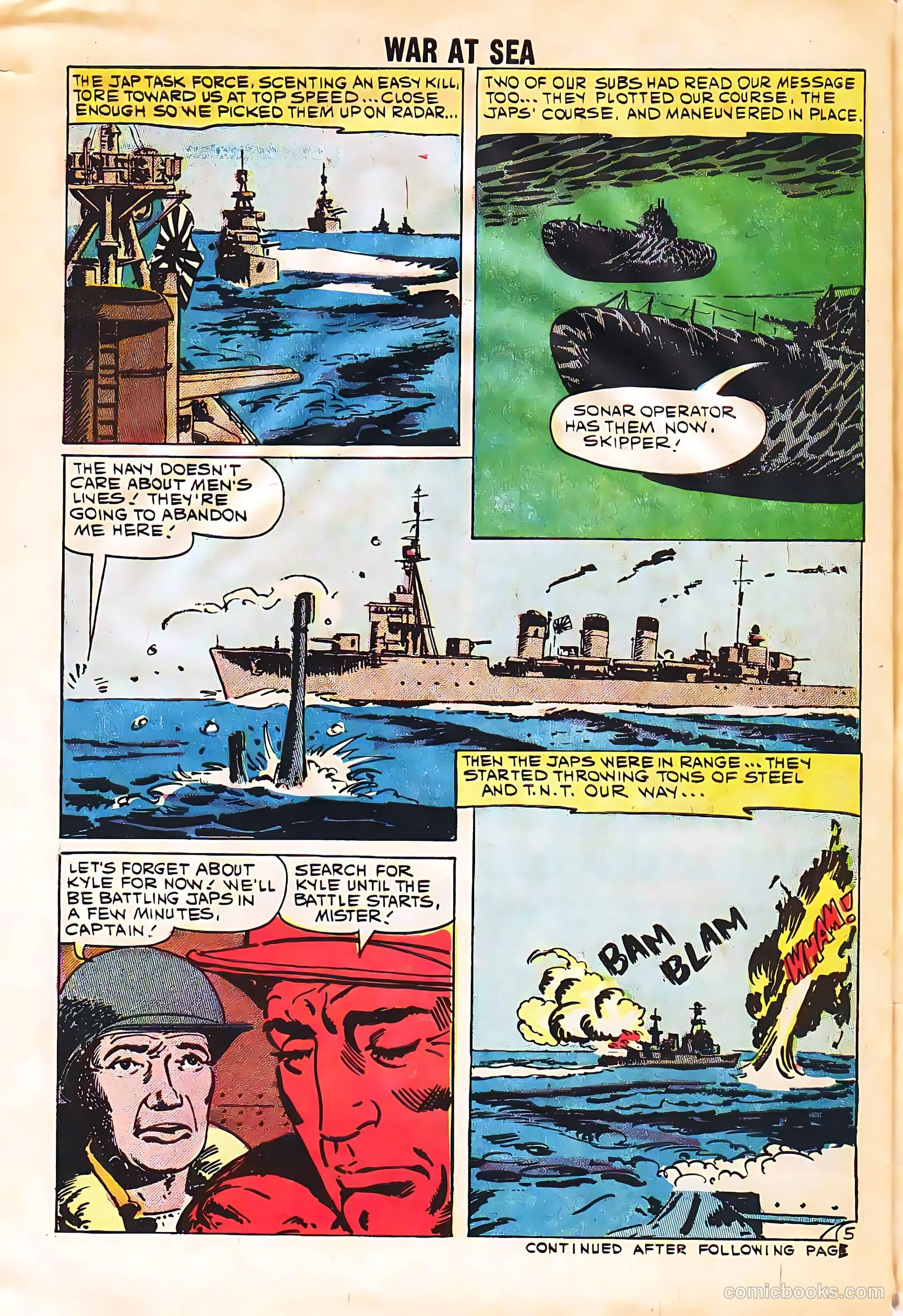 War at Sea #37 — page 30 of 36