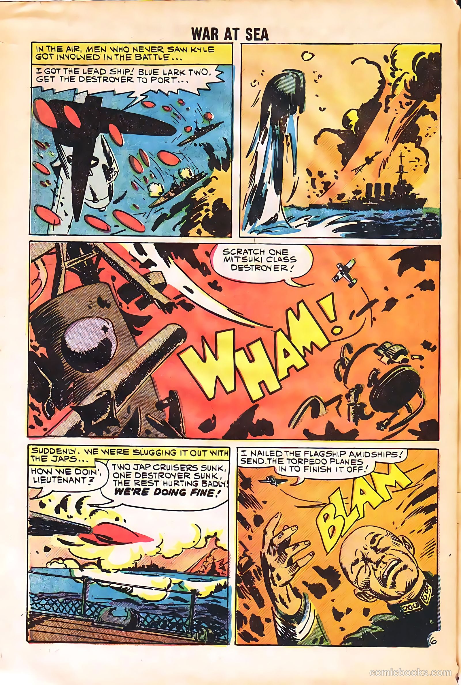 War at Sea #37 — page 32 of 36