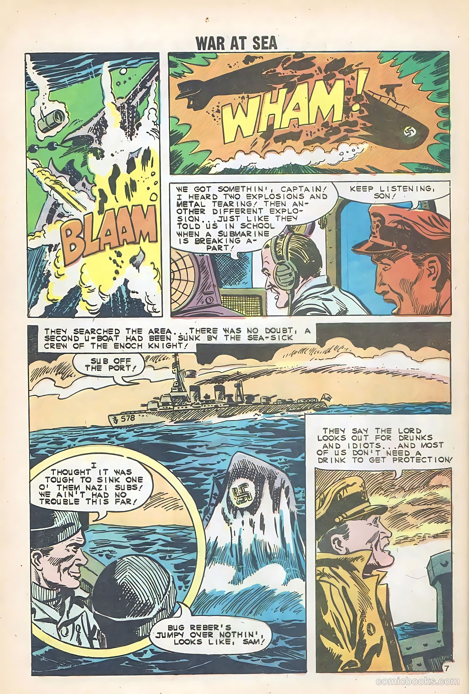 War at Sea #38 — page 32 of 36