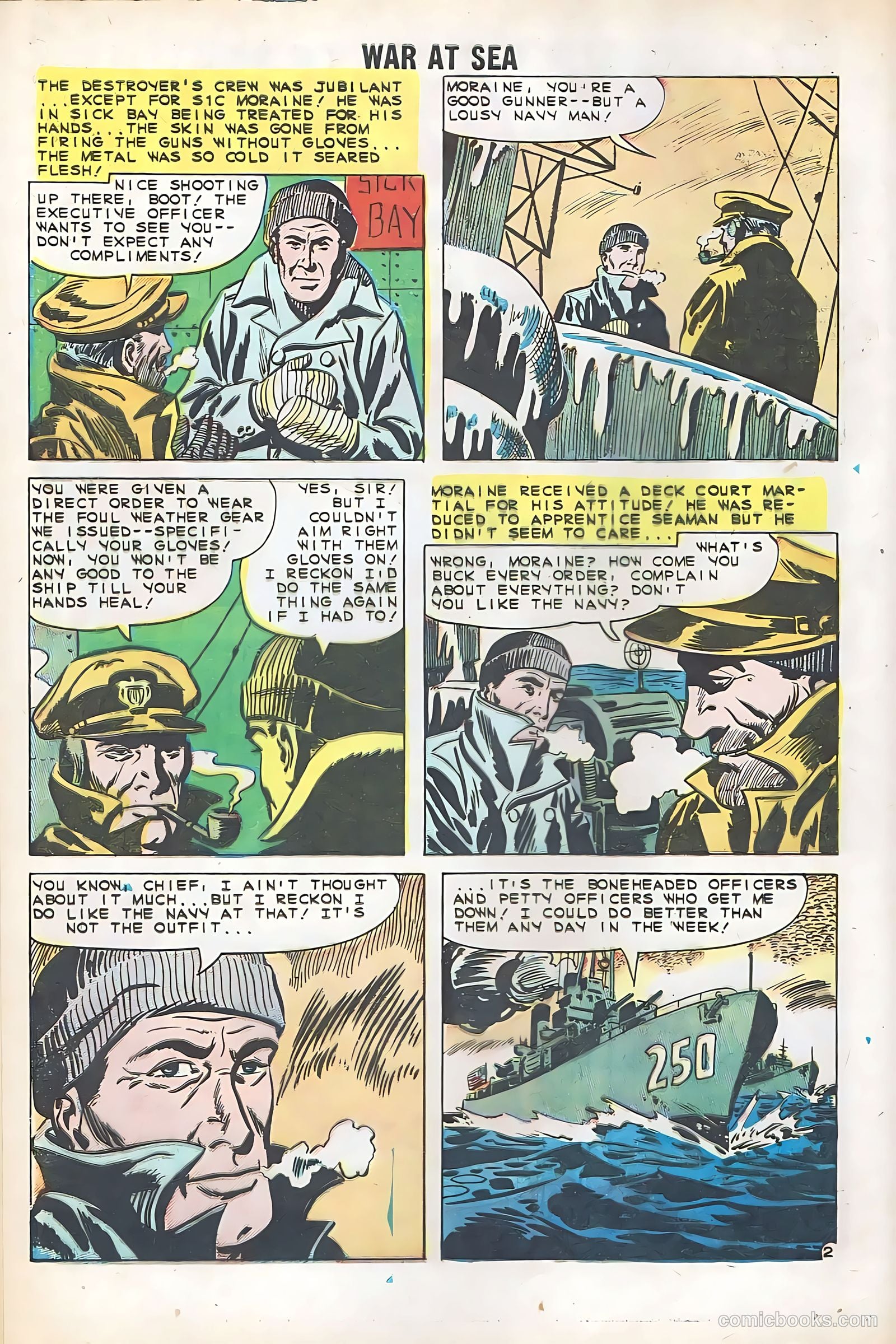 War at Sea #39 — page 4 of 36