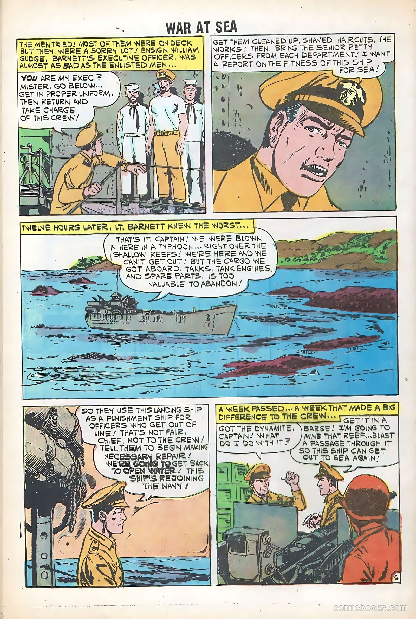 War at Sea #39 — page 32 of 36