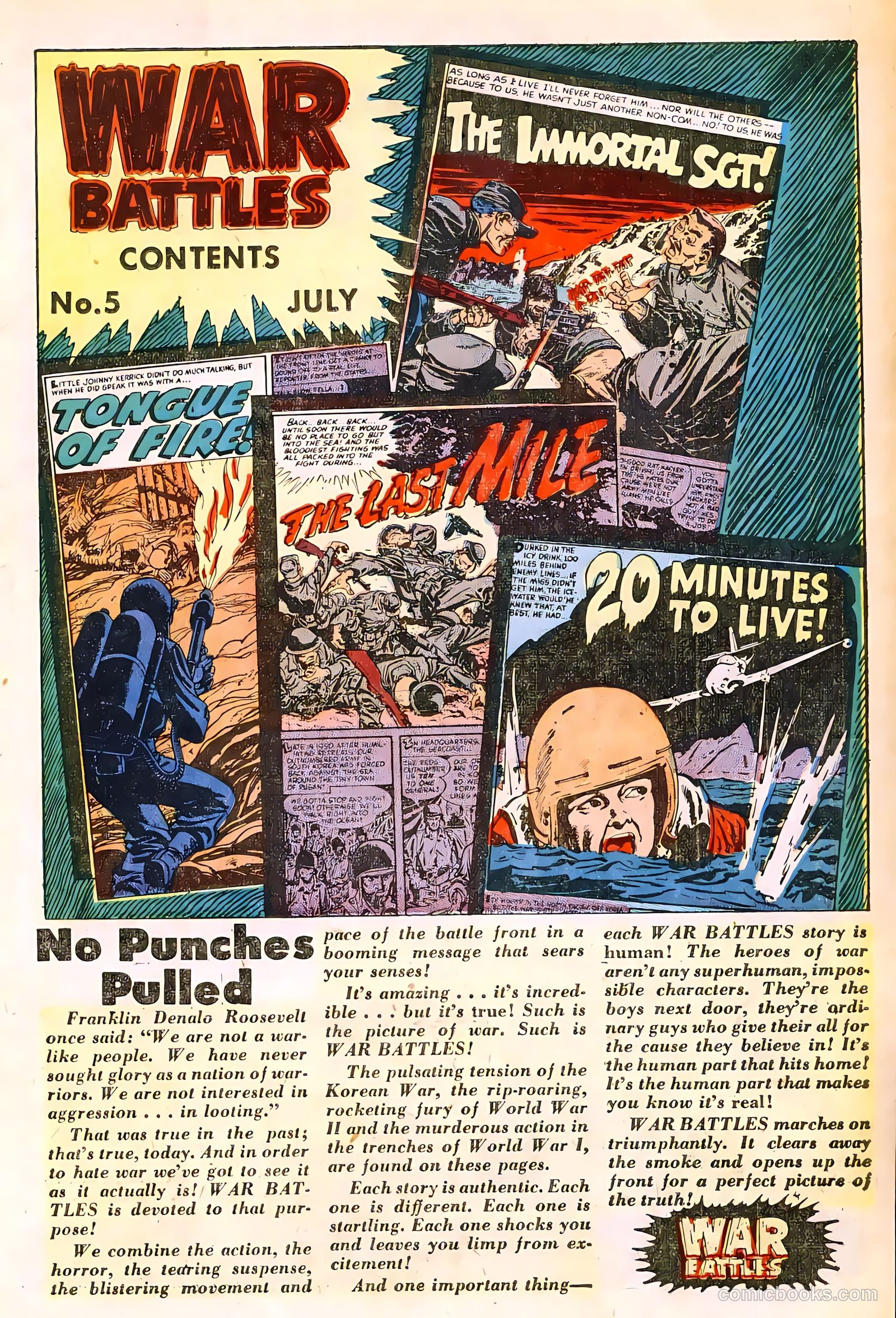 War Battles #5 — page 3 of 36