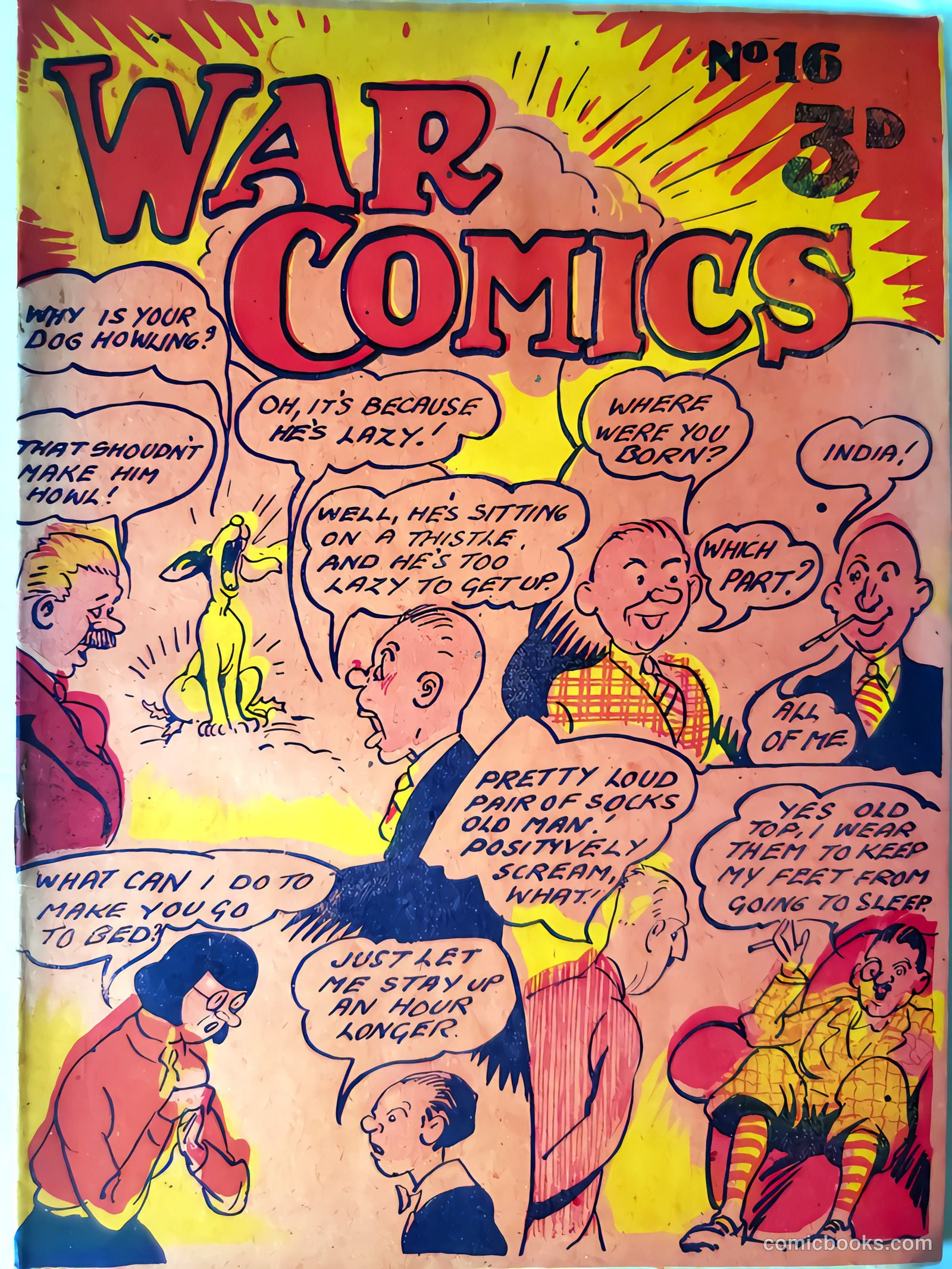 War Comics #16 — page 1 of 20