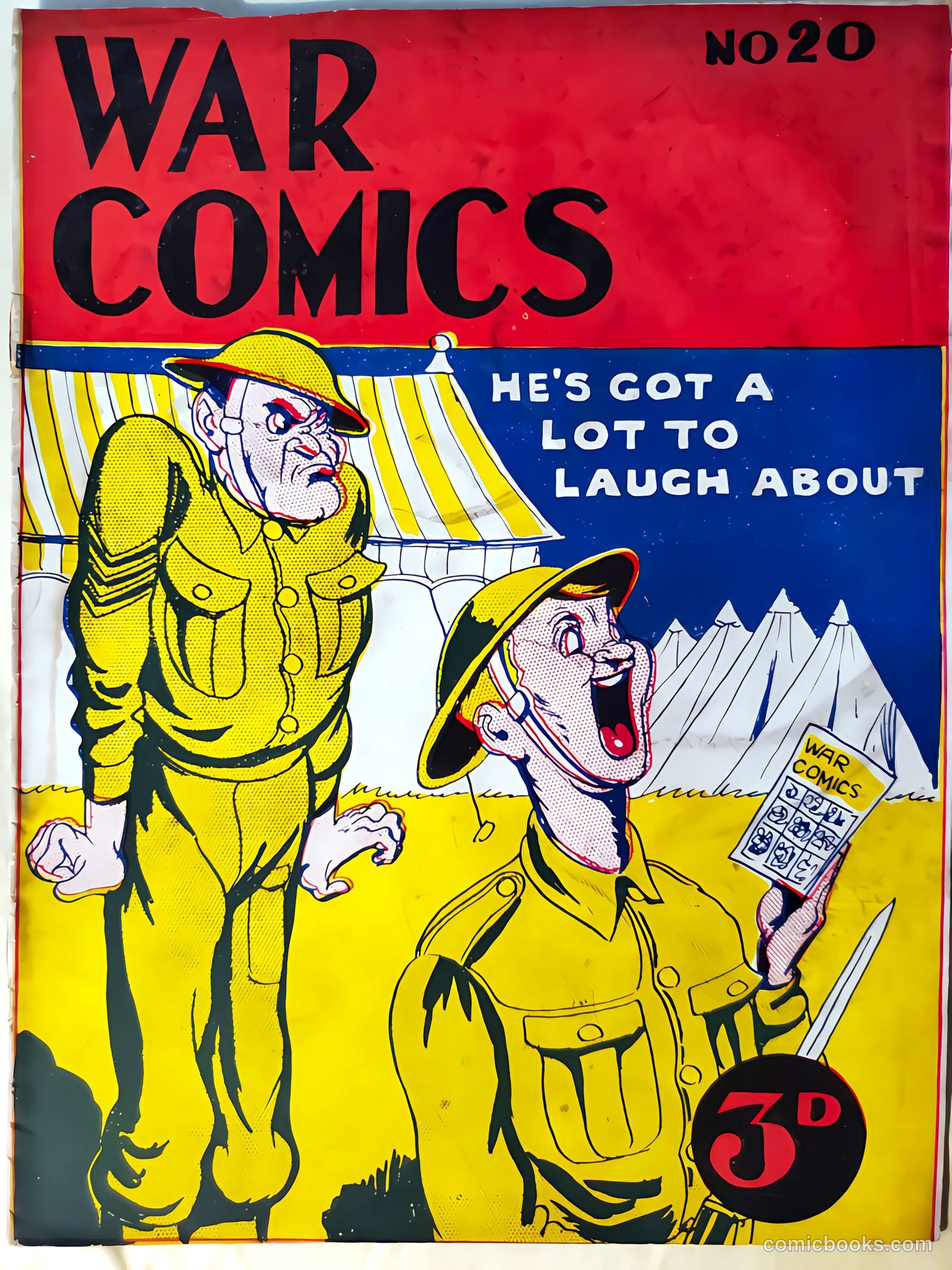 War Comics #20 — page 1 of 20