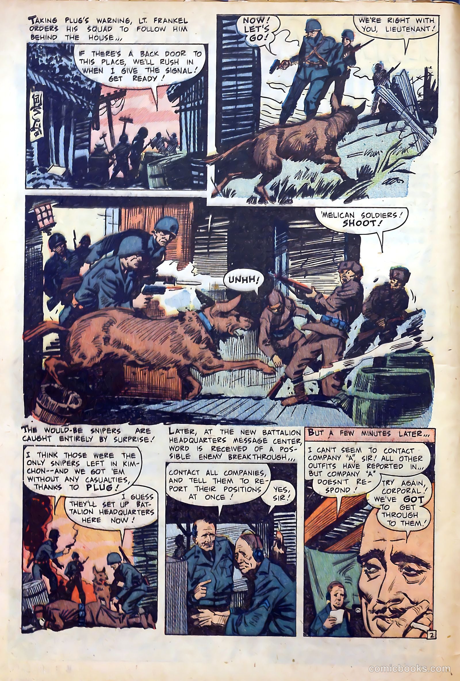 War Dogs of the U.S. Army #1 — page 4 of 36