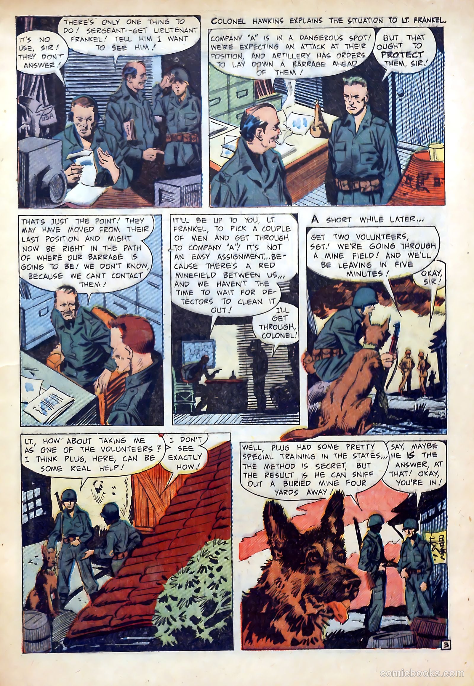 War Dogs of the U.S. Army #1 — page 5 of 36