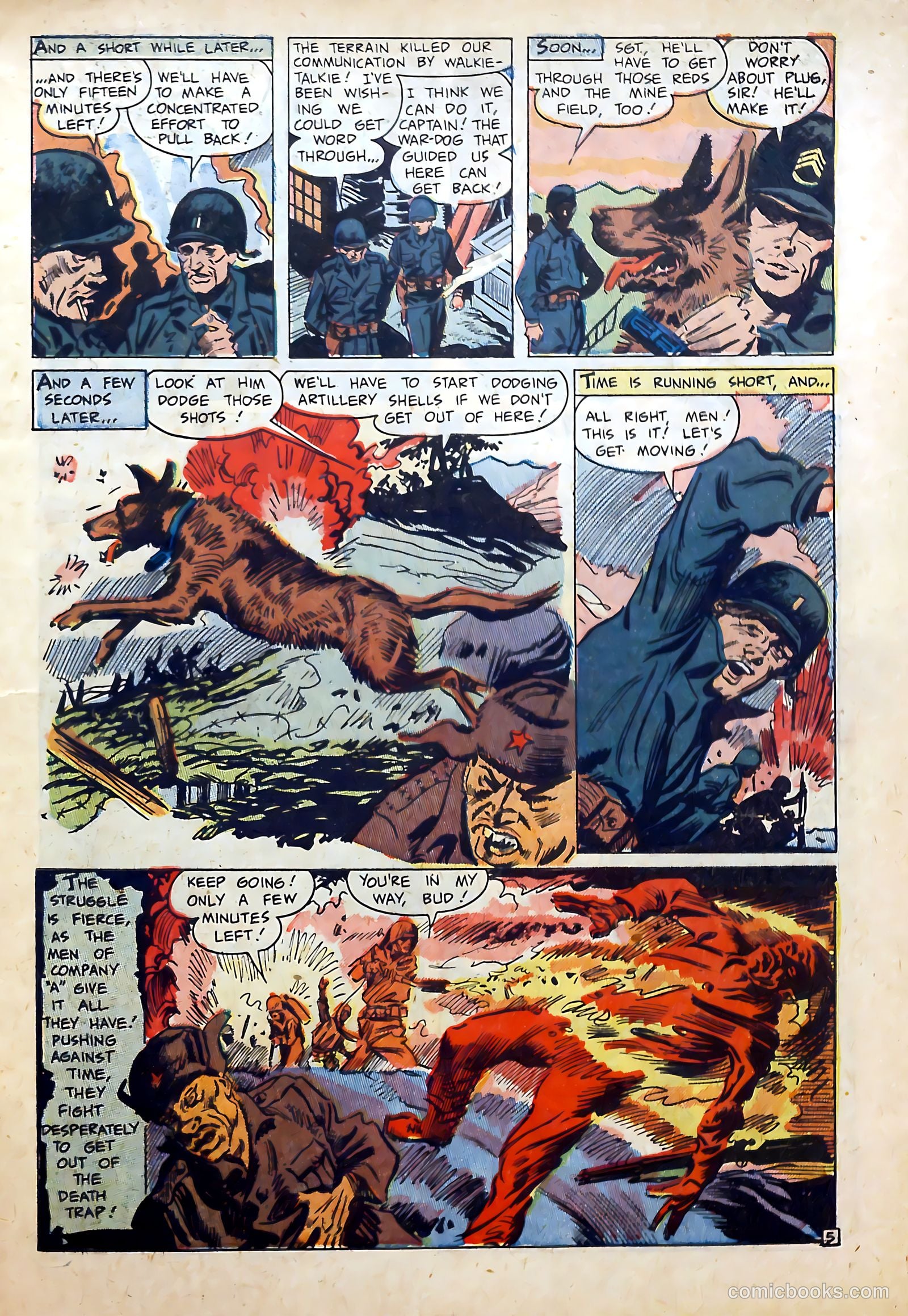 War Dogs of the U.S. Army #1 — page 7 of 36