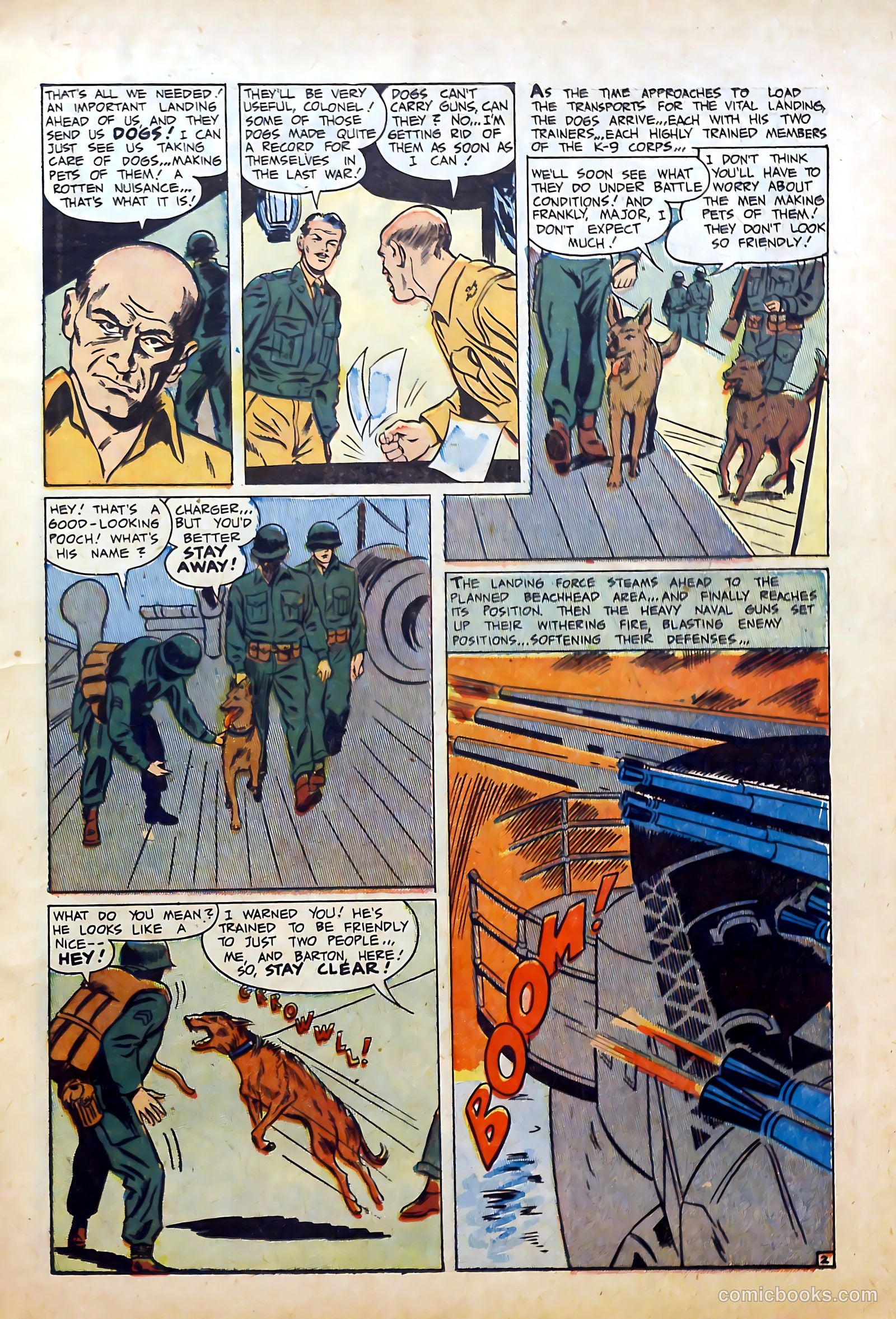 War Dogs of the U.S. Army #1 — page 11 of 36