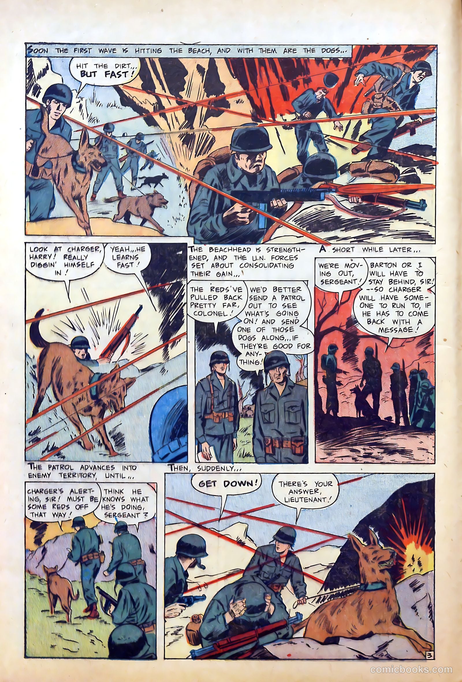 War Dogs of the U.S. Army #1 — page 12 of 36