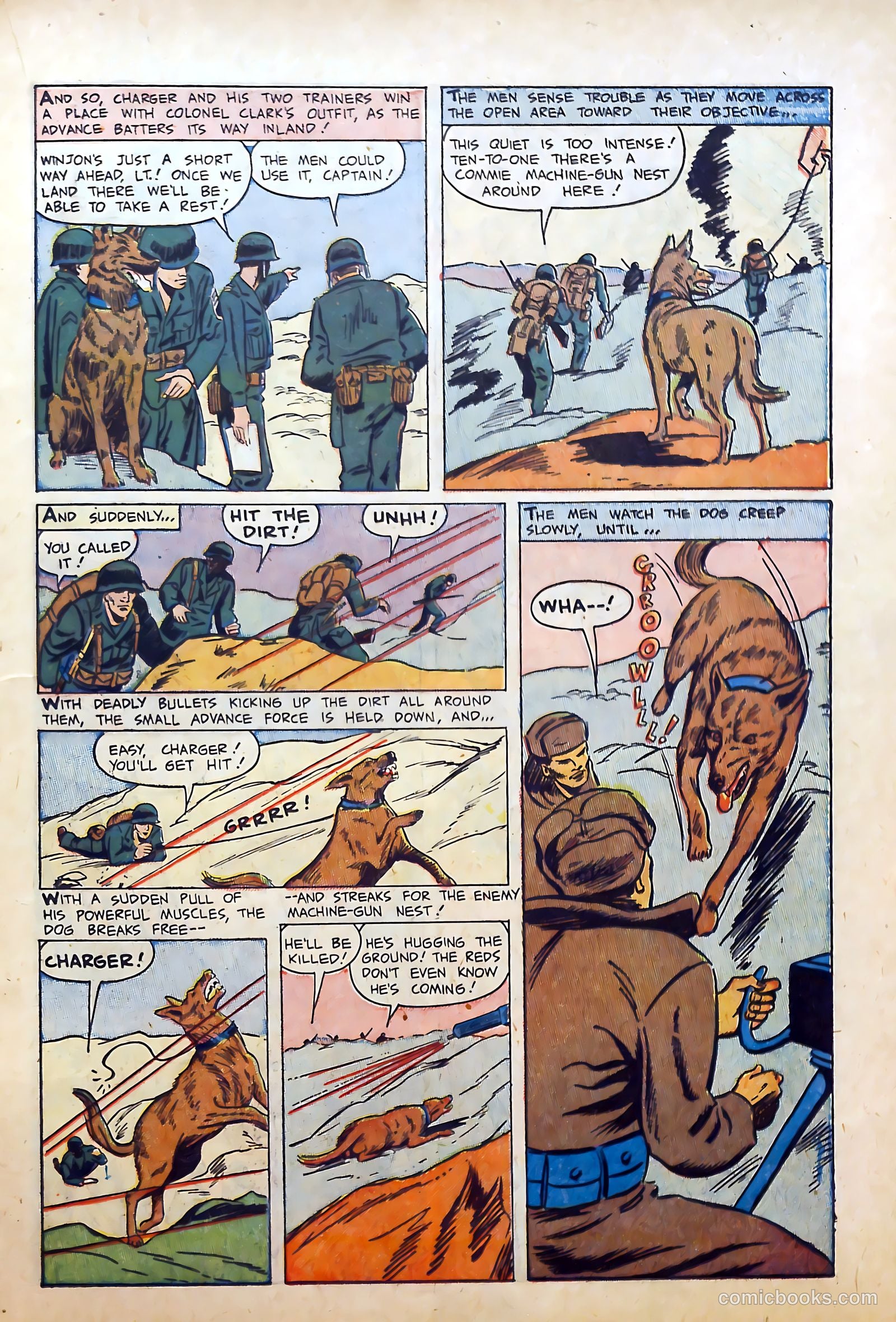 War Dogs of the U.S. Army #1 — page 15 of 36