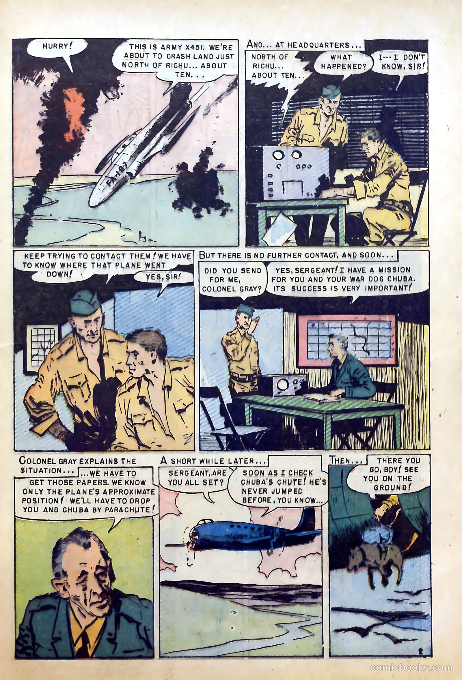 War Dogs of the U.S. Army #1 — page 21 of 36