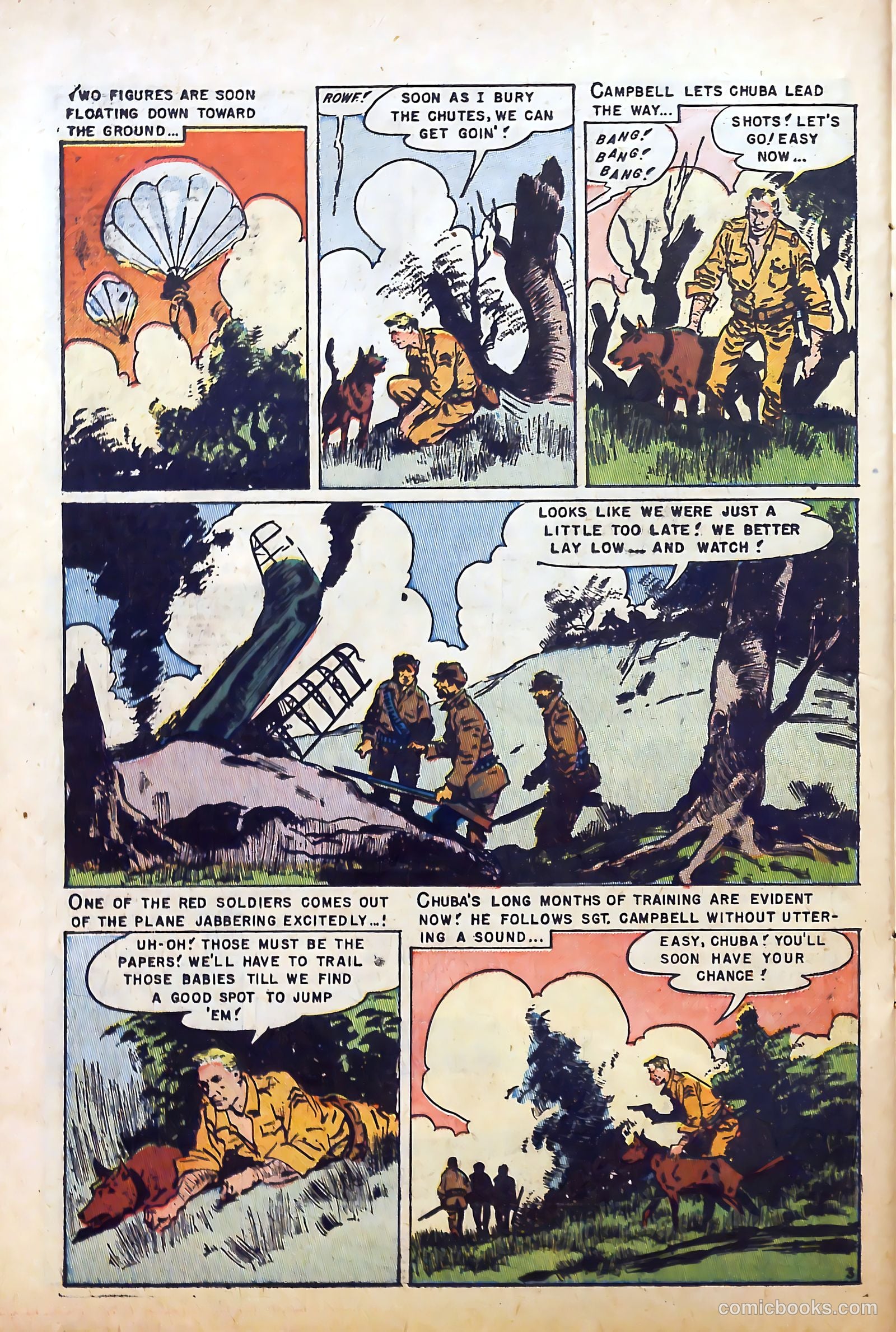 War Dogs of the U.S. Army #1 — page 22 of 36